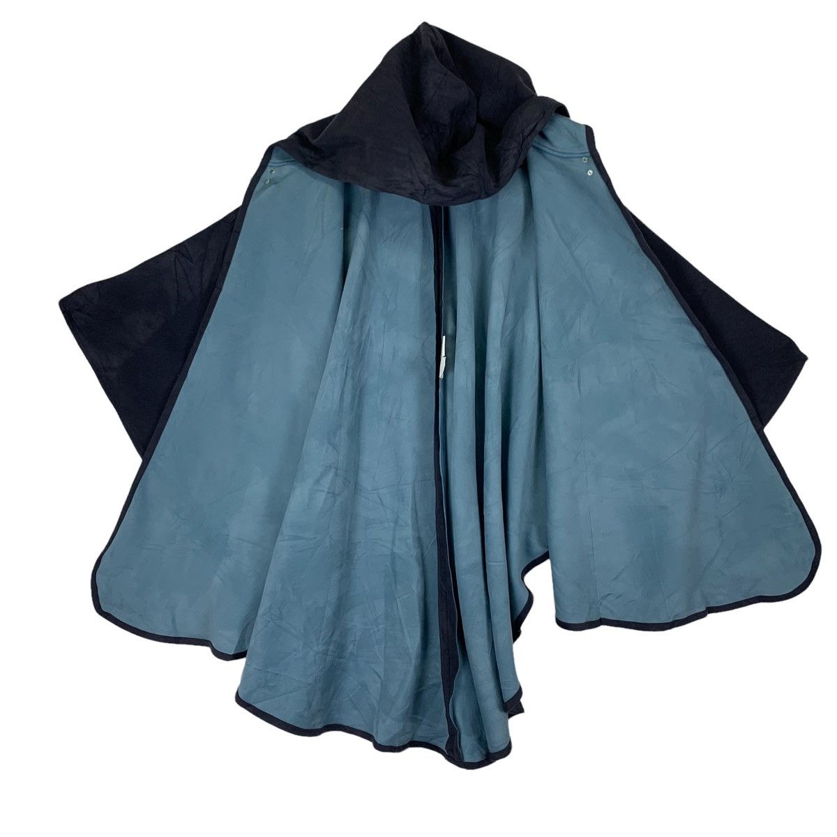 Vintage Vintage Amical Hooded Suede Cloak And Cape Size M / US 6-8 / IT 42-44 - 6 Thumbnail