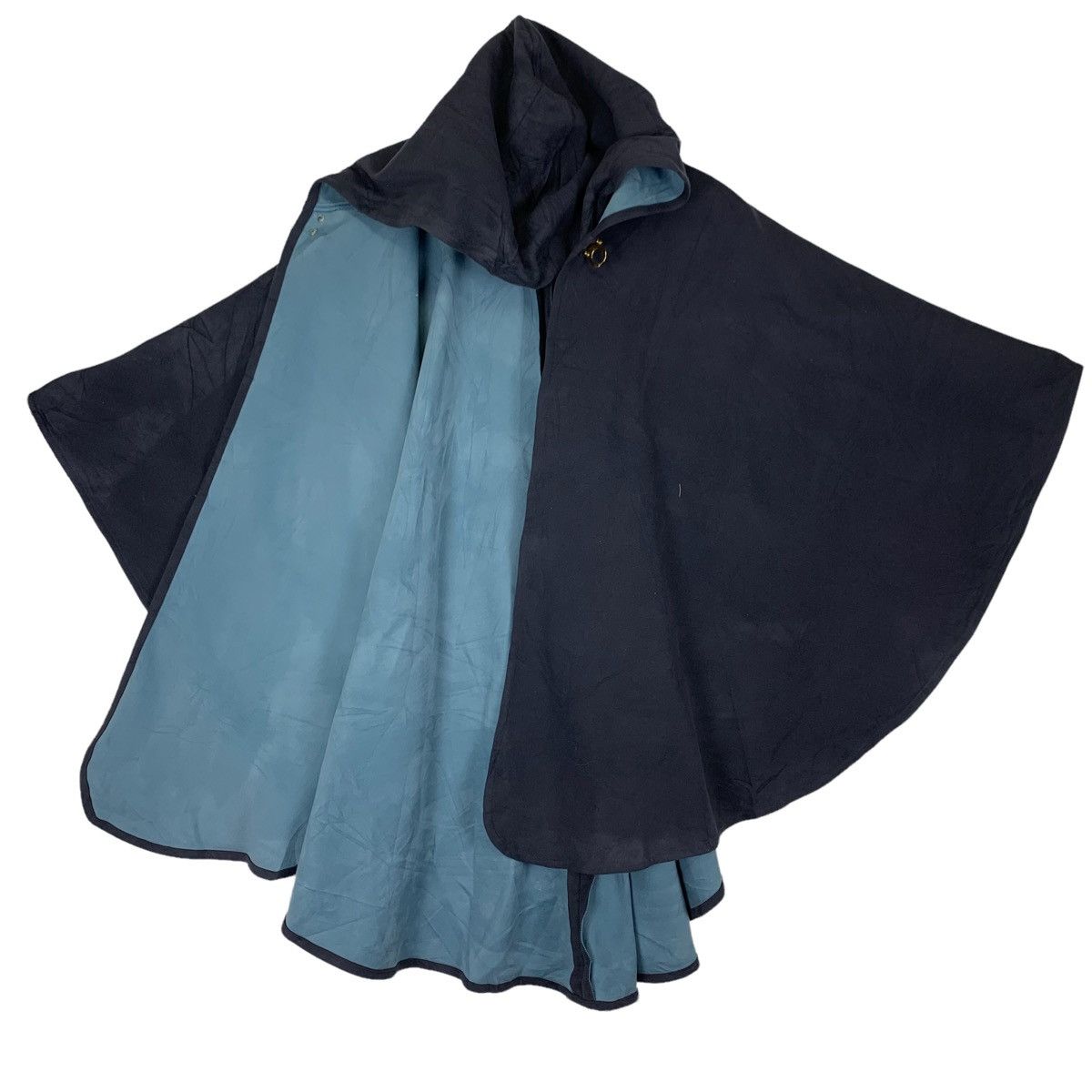 Vintage Vintage Amical Hooded Suede Cloak And Cape Size M / US 6-8 / IT 42-44 - 5 Thumbnail