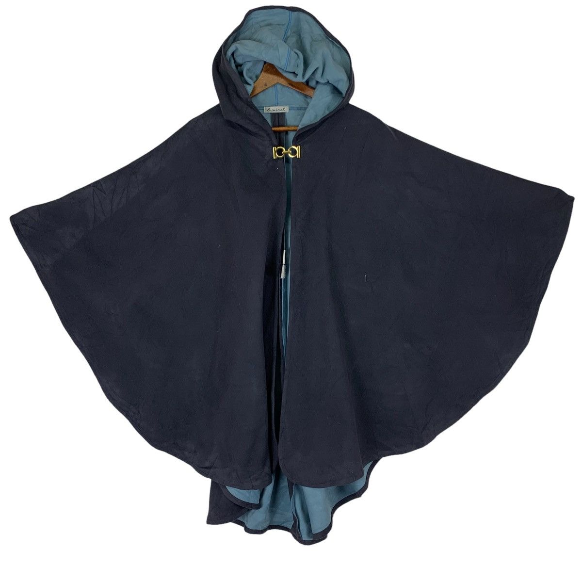 Vintage Vintage Amical Hooded Suede Cloak And Cape Size M / US 6-8 / IT 42-44 - 1 Thumbnail