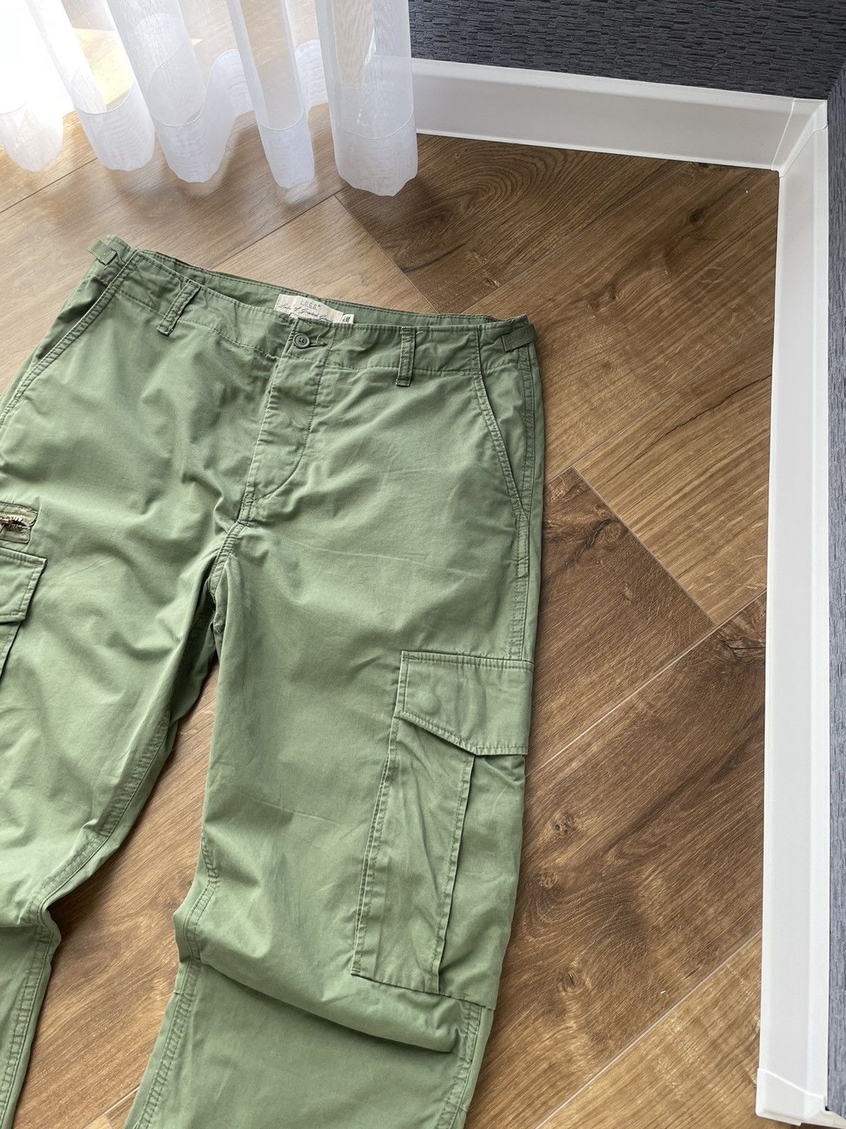 Japanese Brand × Vintage Vintage Military Cargo Olive Multi-pocket Pants Travis Scott Size US 34 / EU 50 - 5 Thumbnail