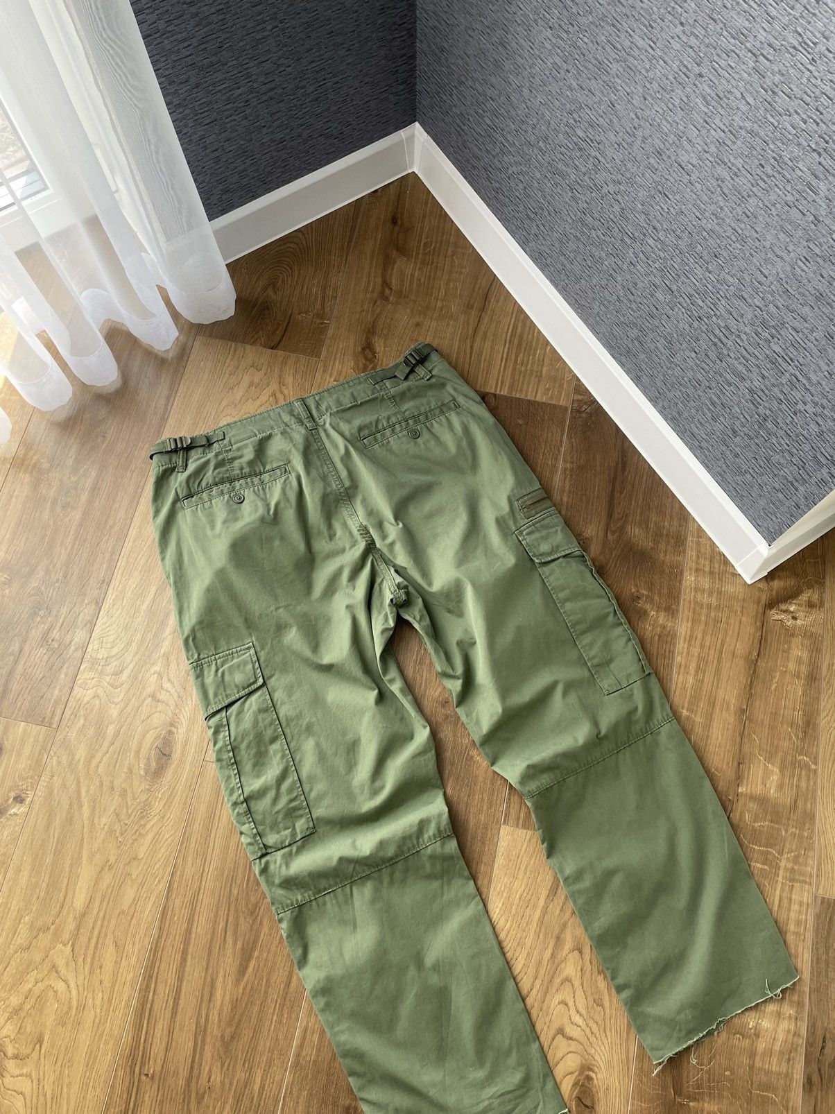 Japanese Brand × Vintage Vintage Military Cargo Olive Multi-pocket Pants Travis Scott Size US 34 / EU 50 - 14 Thumbnail