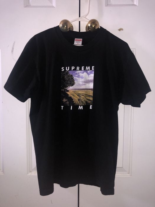 Supreme best sale time tee