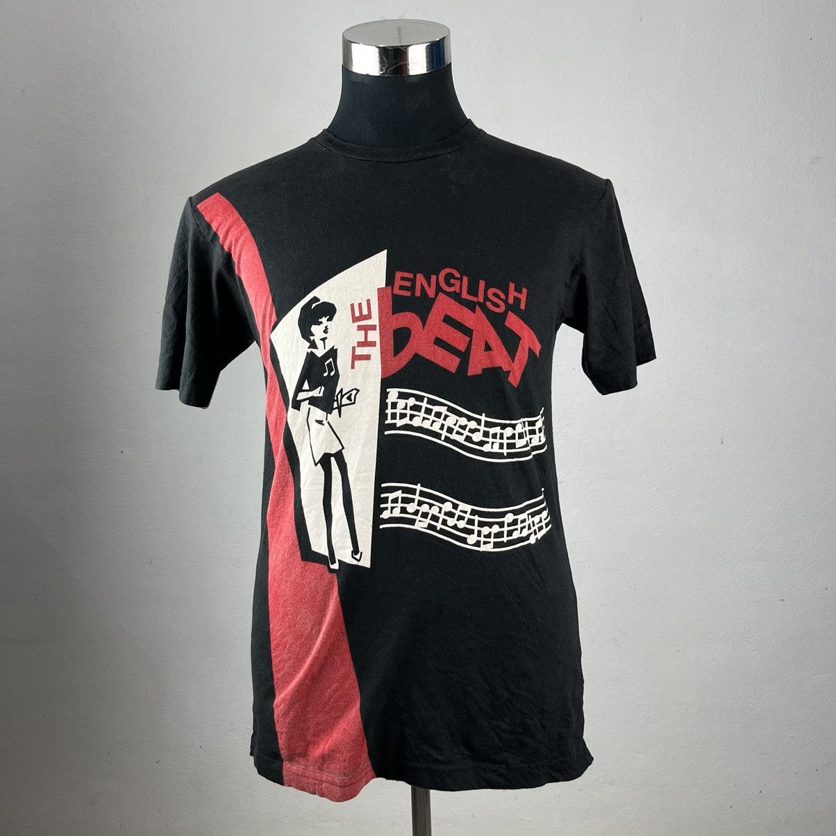 80s THE ENGLISH BEAT VINTAGE バンド Tシャツ Vintage 80's The English Beat Band New Wave Concert T-Shirt