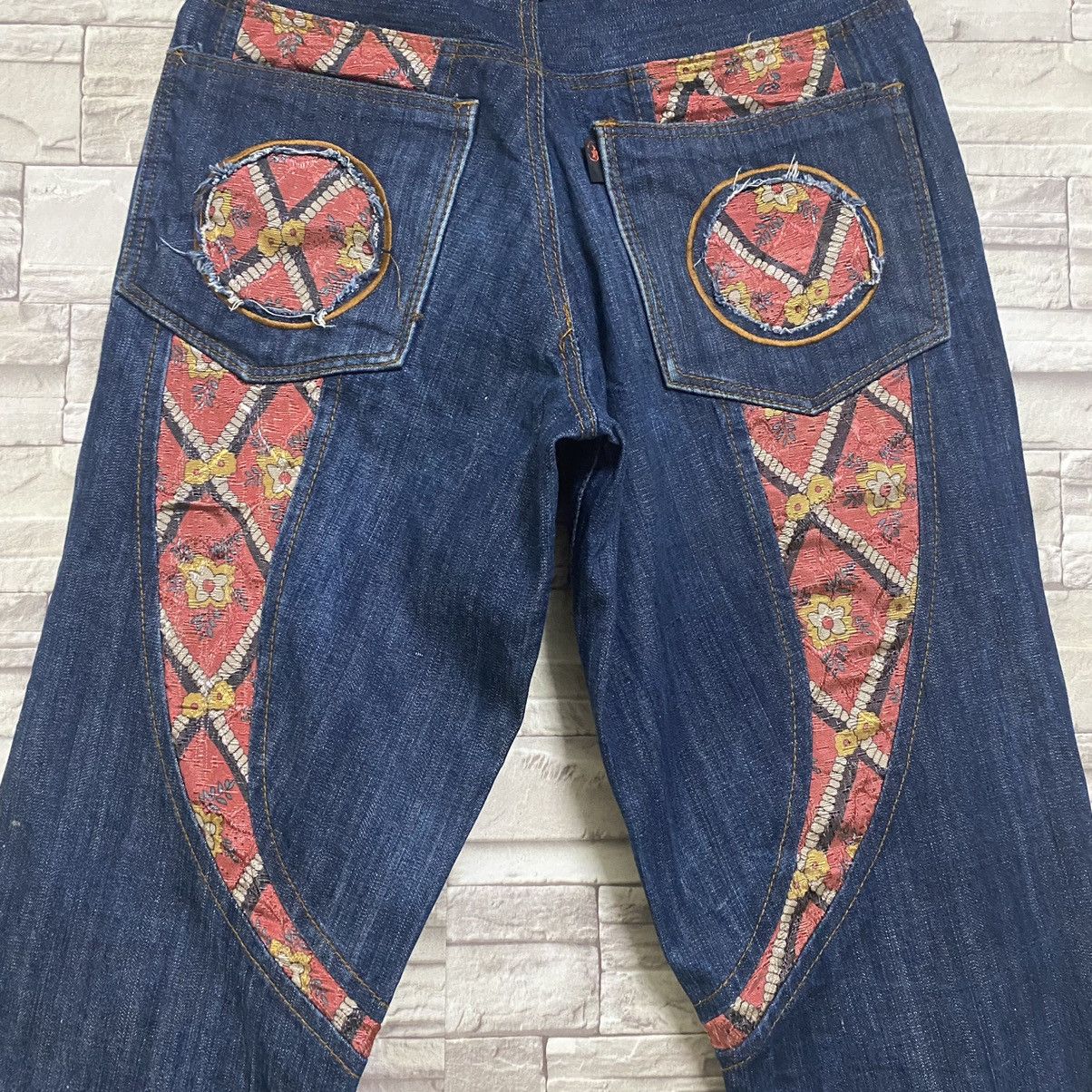 Japanese Brand Y2K JUVENILE DELINQUENTS Denim Baggy Jeans Size US 32 / EU 48 - 14 Thumbnail
