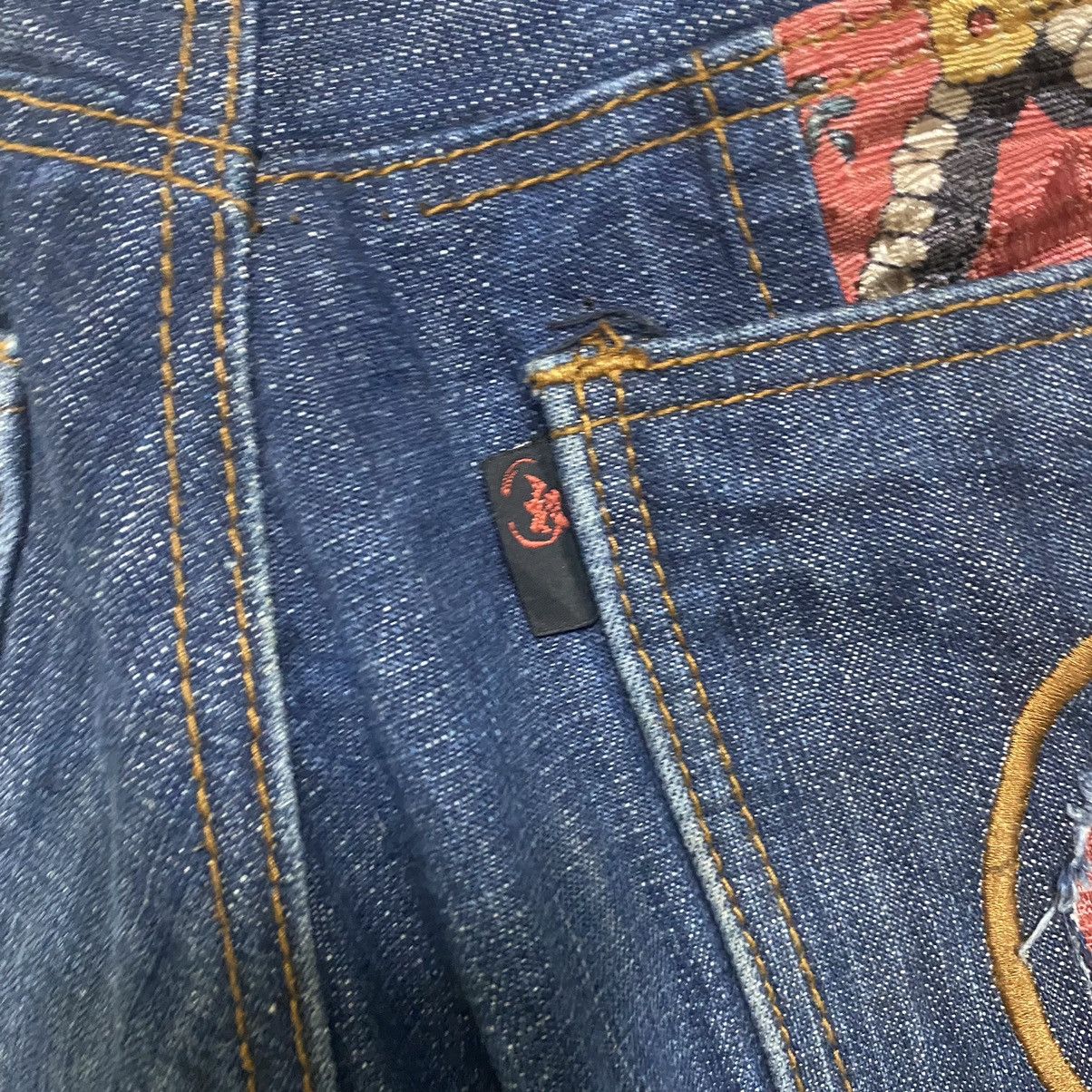 Japanese Brand Y2K JUVENILE DELINQUENTS Denim Baggy Jeans Size US 32 / EU 48 - 16 Thumbnail