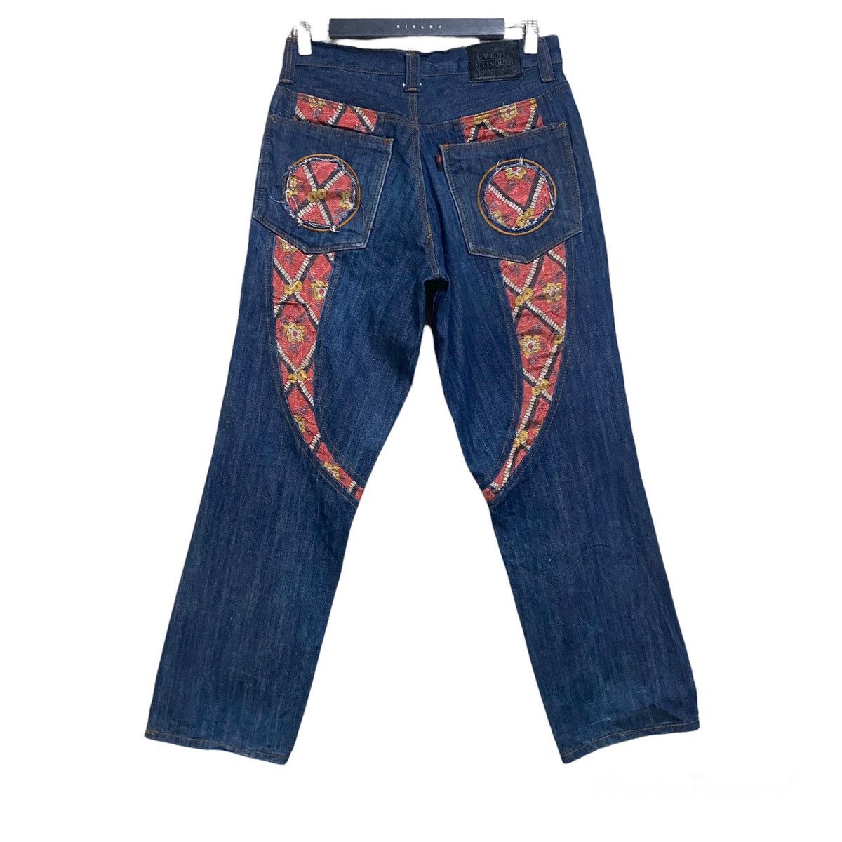 Japanese Brand Y2K JUVENILE DELINQUENTS Denim Baggy Jeans Size US 32 / EU 48 - 1 Thumbnail