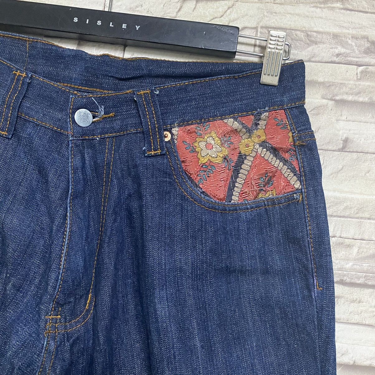 Japanese Brand Y2K JUVENILE DELINQUENTS Denim Baggy Jeans Size US 32 / EU 48 - 7 Thumbnail