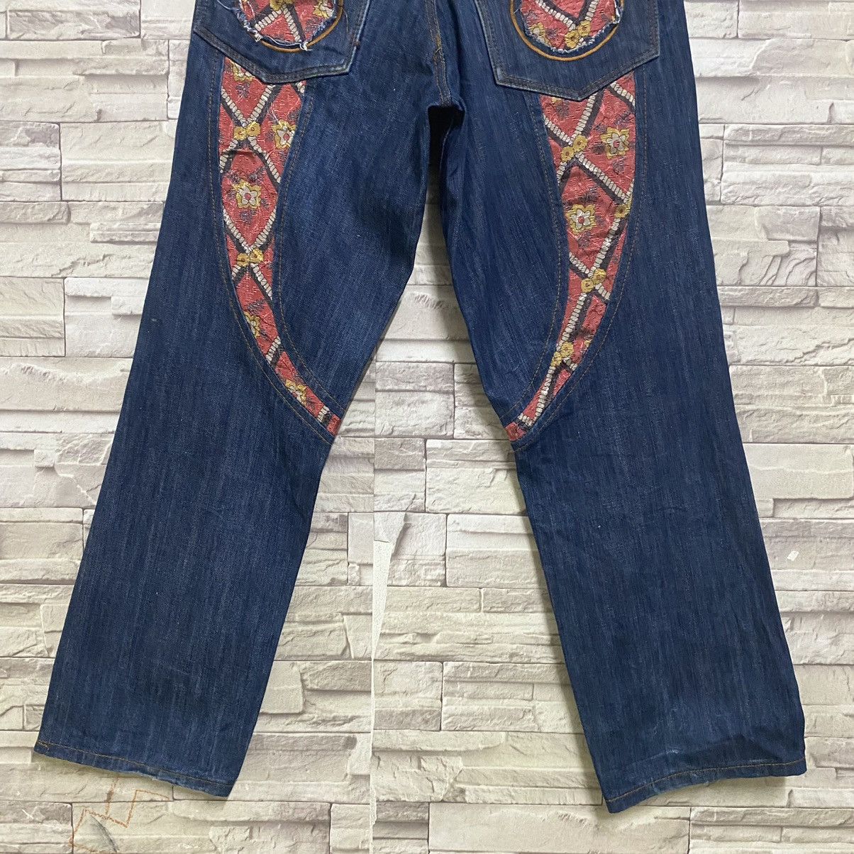 Japanese Brand Y2K JUVENILE DELINQUENTS Denim Baggy Jeans Size US 32 / EU 48 - 11 Thumbnail