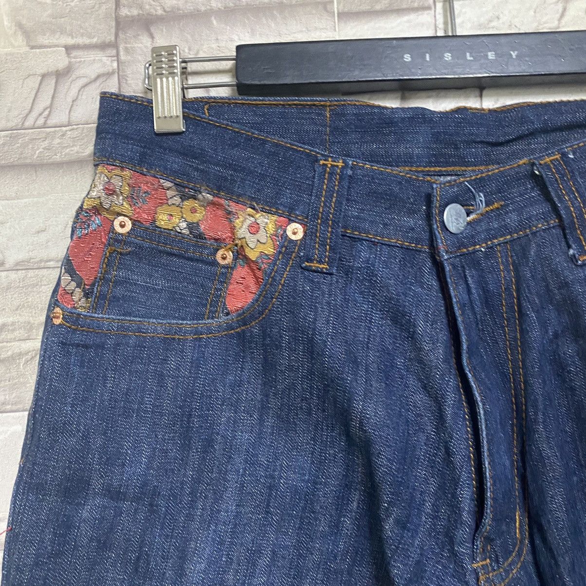 Japanese Brand Y2K JUVENILE DELINQUENTS Denim Baggy Jeans Size US 32 / EU 48 - 6 Thumbnail