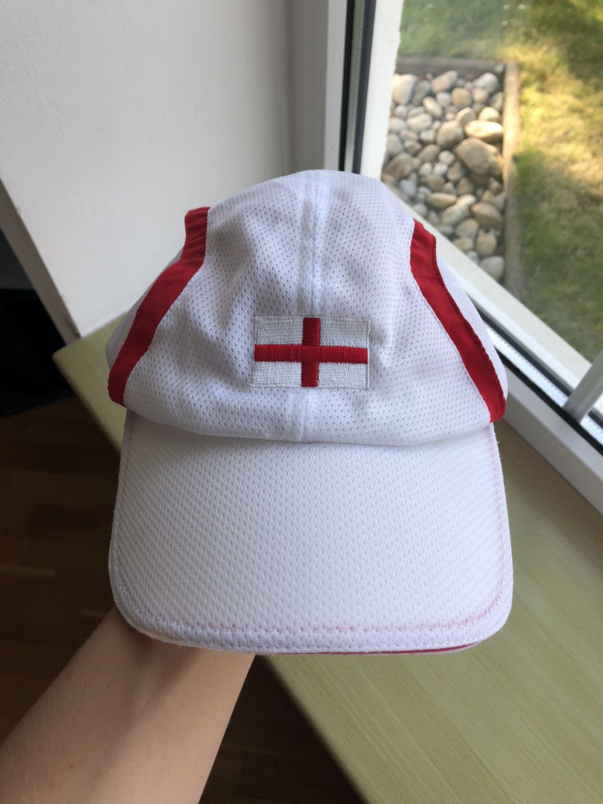 Vintage ENGLAND FLAG VINTAGE CLASSIC LIGHT SPORT RUNNING HAT CAP Size ONE SIZE - 1 Thumbnail