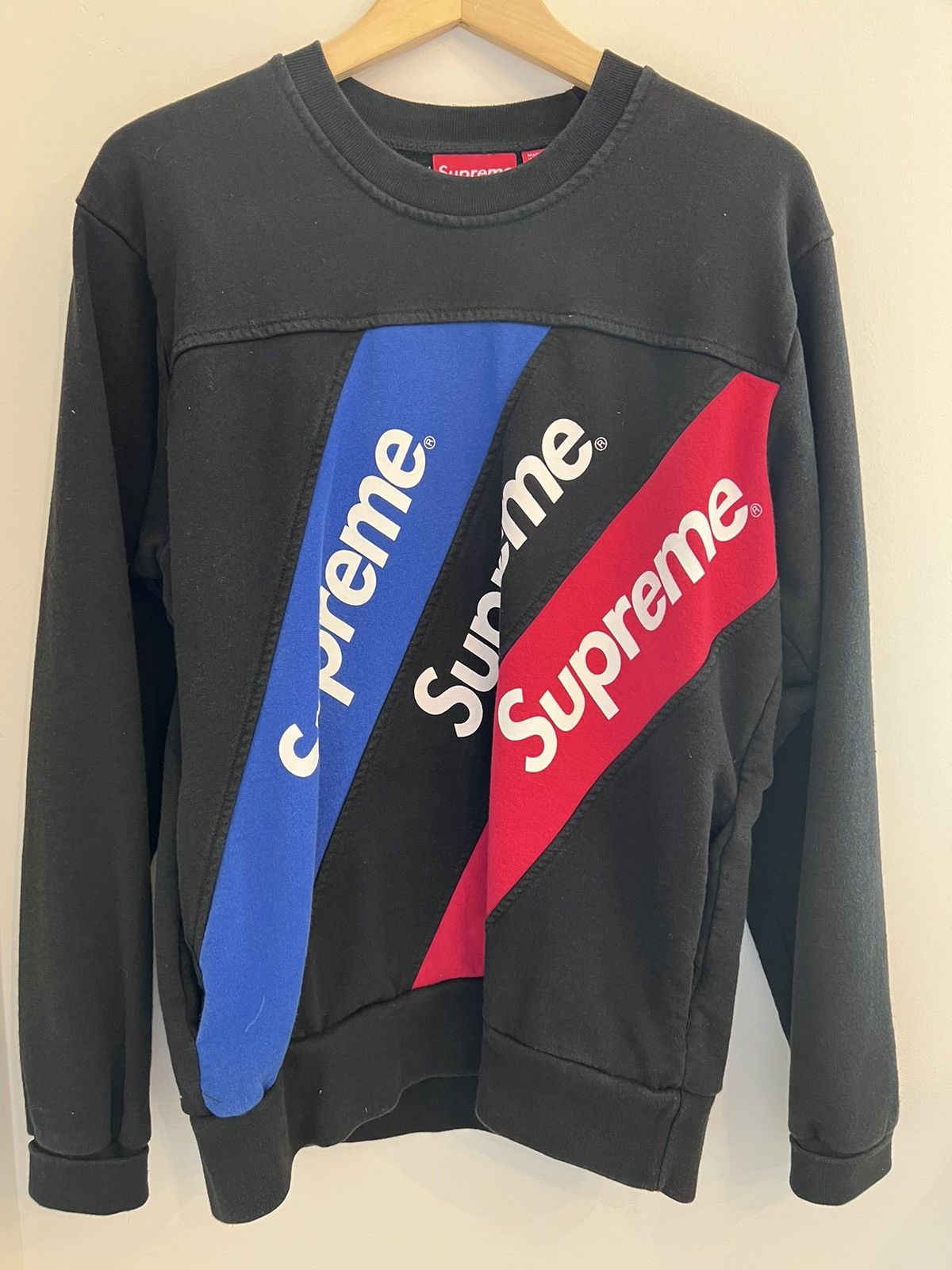 Supreme Supreme Athletic Split Crewneck | Grailed