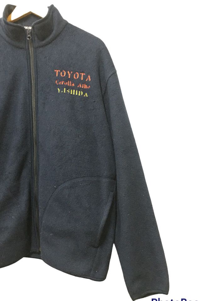Japanese Brand × Uniqlo Rare Uniqlo x Toyota fleece jacket Size US XL / EU 56 / 4 - 3 Thumbnail