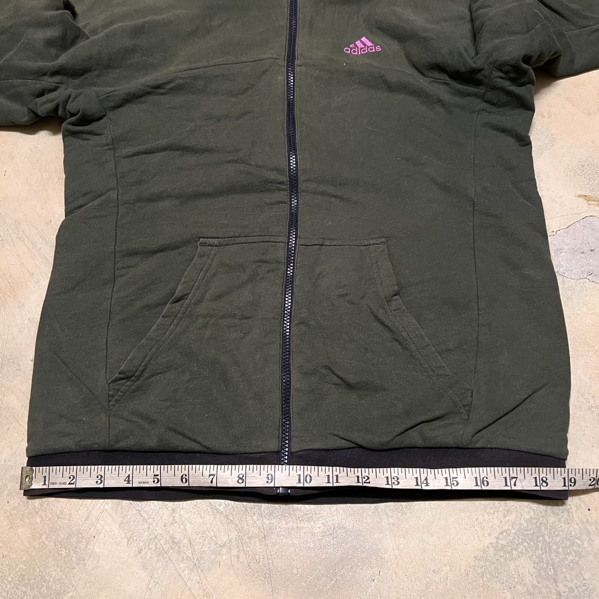 Adidas Adidas Sweater Zipper Jacket Reversible Size US L / EU 52-54 / 3 - 8 Thumbnail