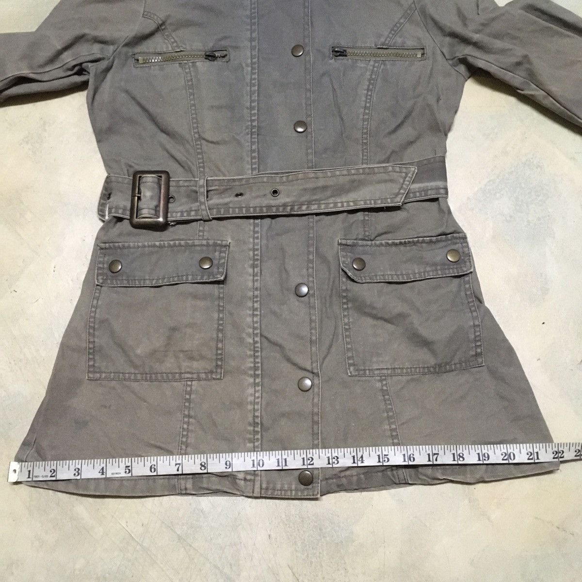 Japanese Brand Vintage Japanese Brand Denim Parka Long Jacket Size US M / EU 48-50 / 2 - 11 Thumbnail