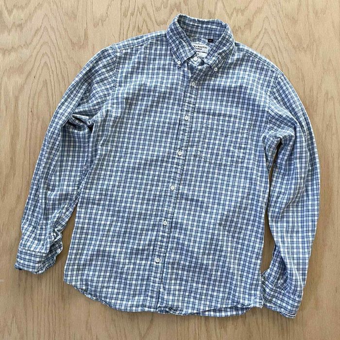 Spier And Mackay SPIER & MACKAY Handmade Long Sleeve Plaid Button Down ...