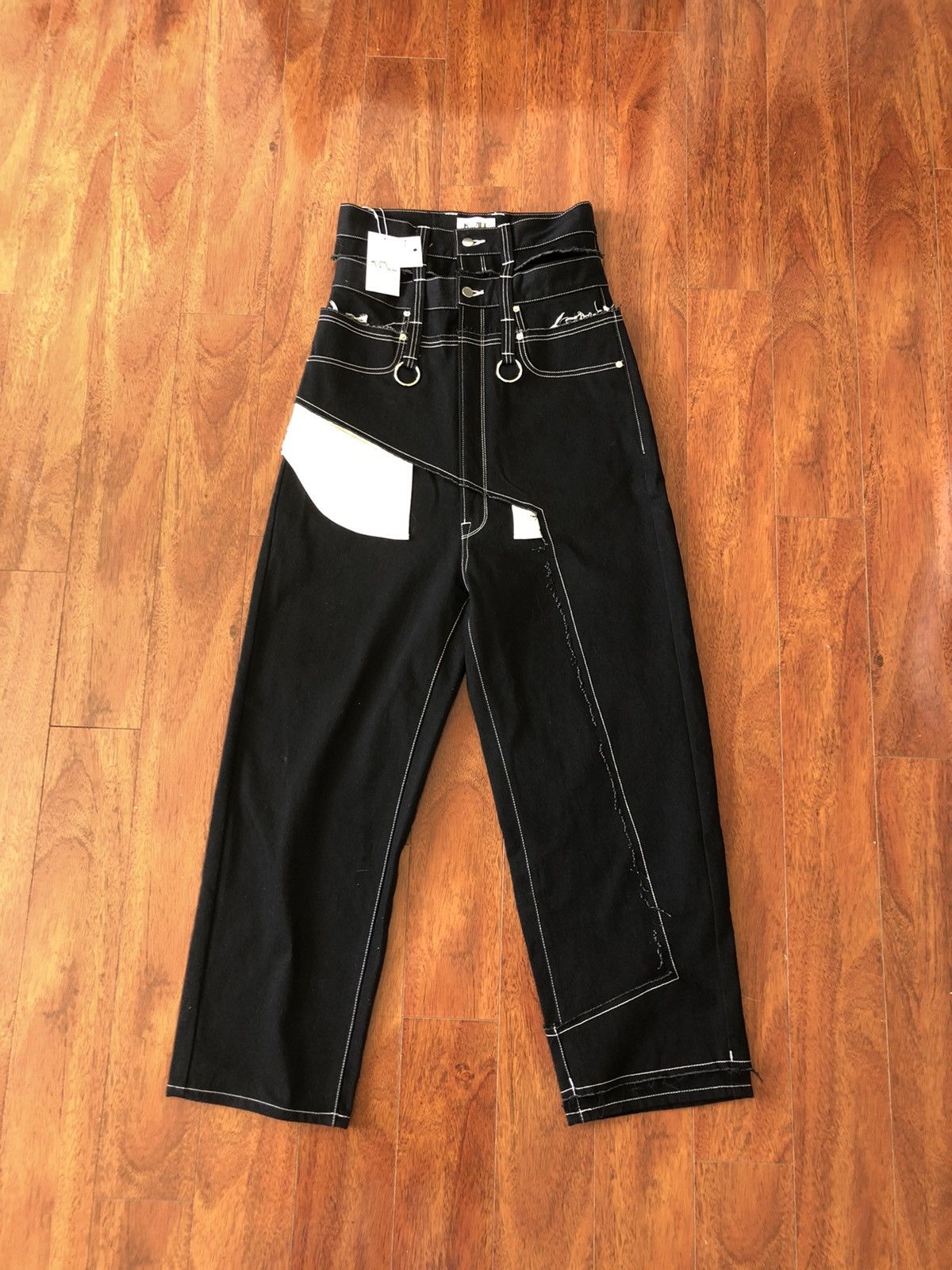 ケース販売 KIDILL destroy denim pants - パンツ