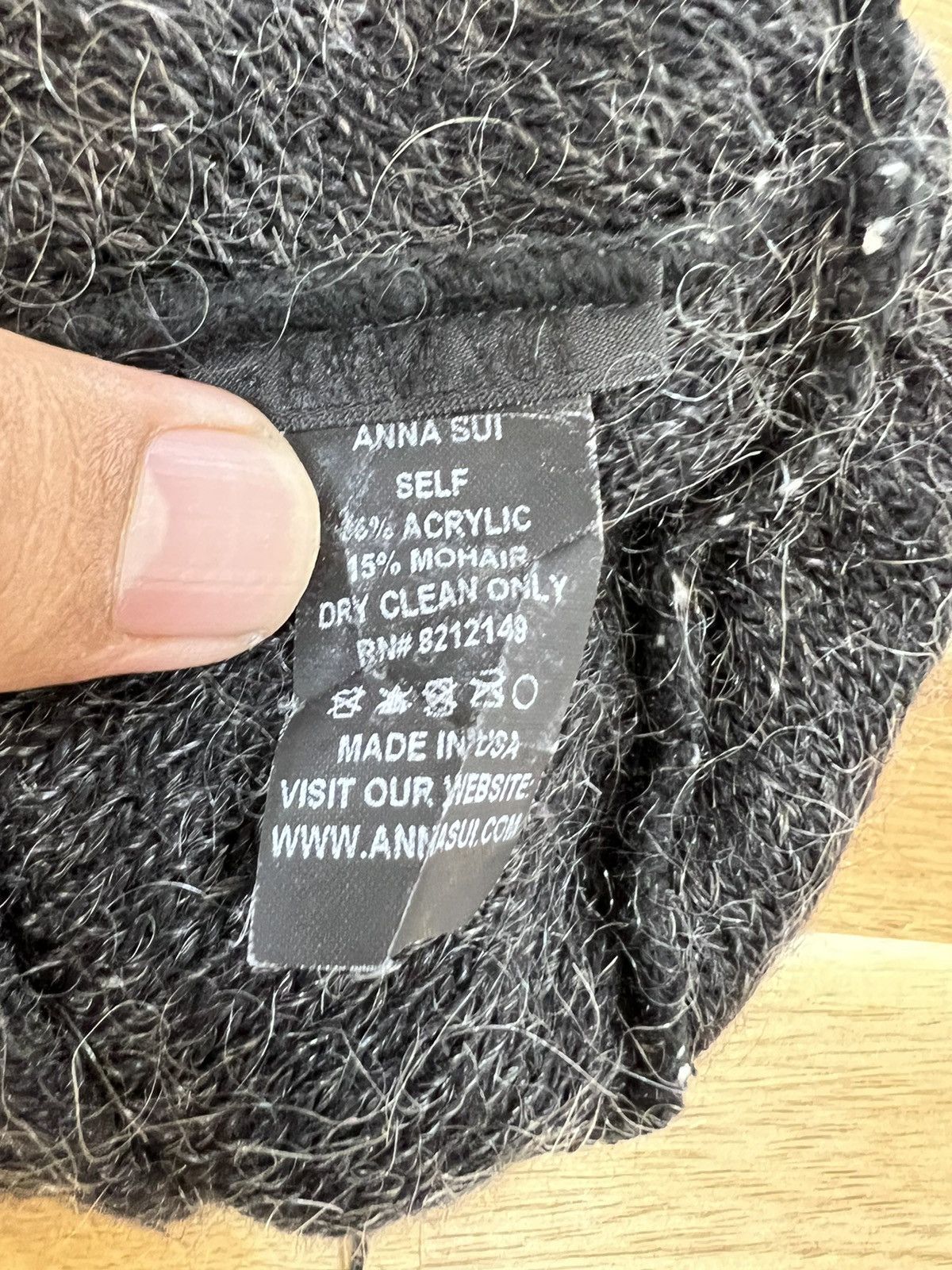 Anna Sui Anna Sui Made In Usa Cap Beanie Hats Size ONE SIZE - 4 Thumbnail