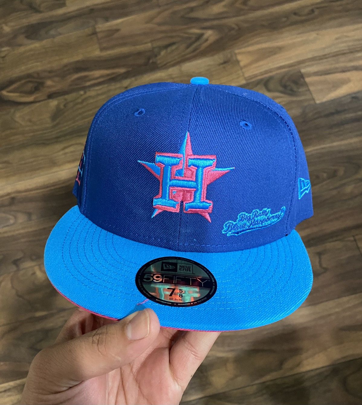 Men's Houston Astros New Era Blue/Pink MLB x Big League Chew