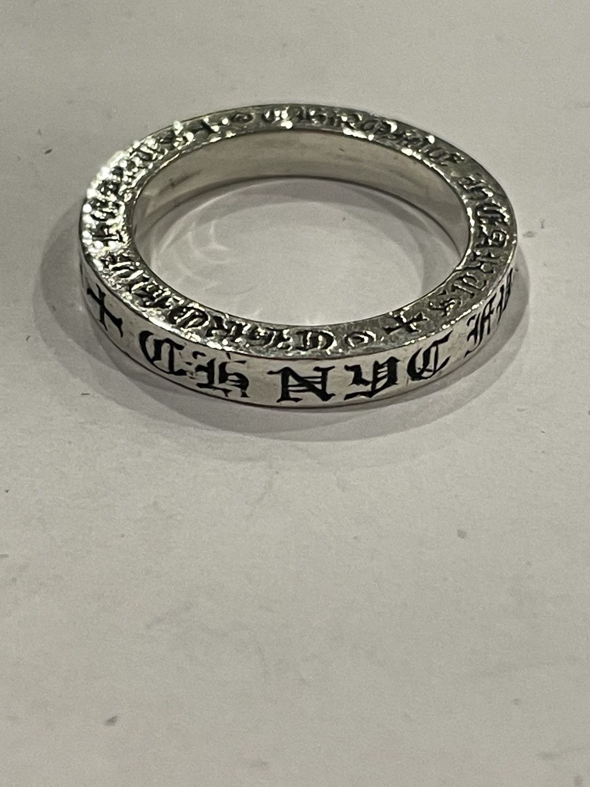 確実正規品CHROME HEARTS 3mm NYC FUCK YOU 11号 クロムハーツスペーサーリング3mmFUCKYOU|クロムハーツ通販専門