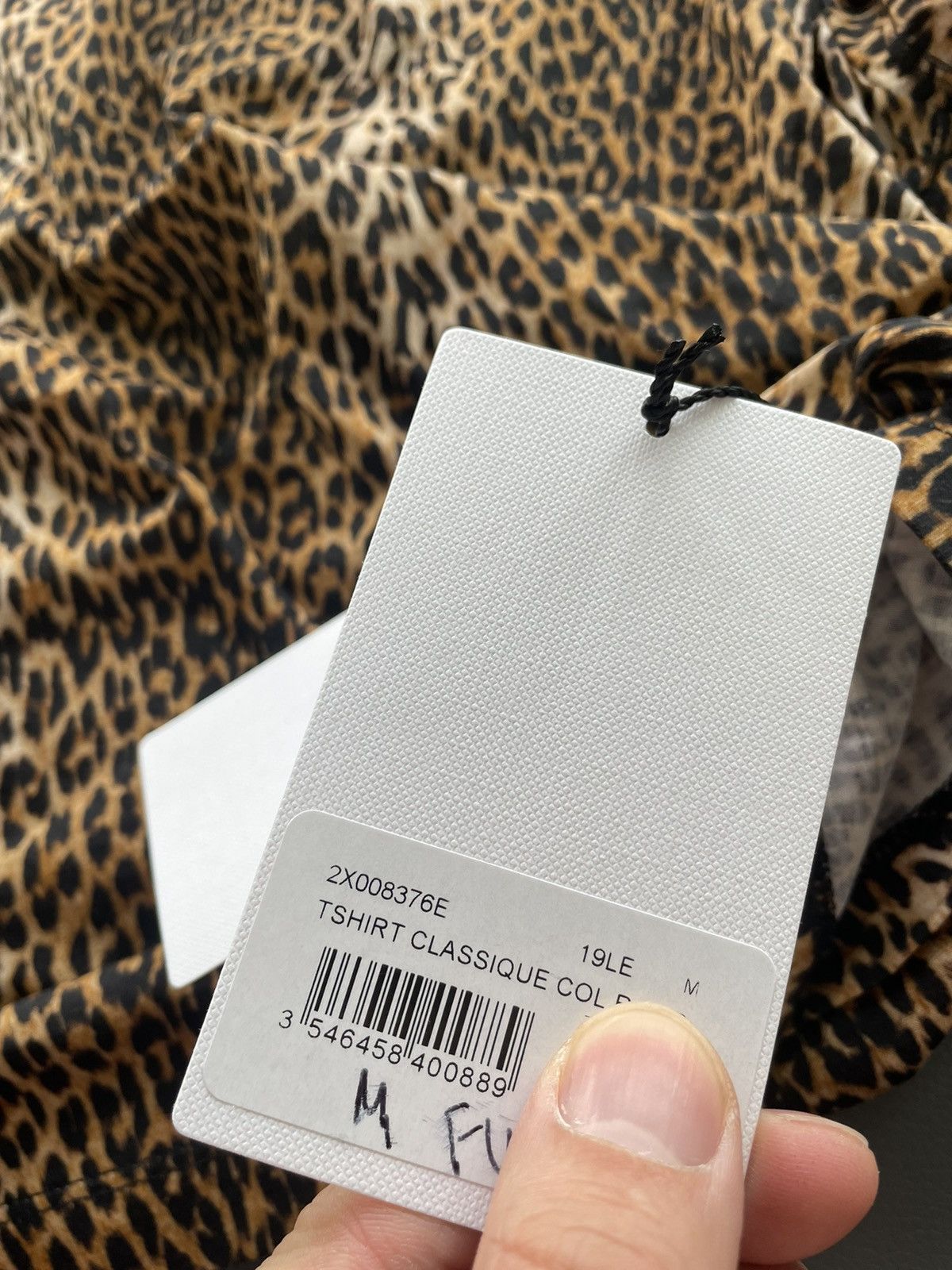 Celine × Hedi Slimane Rare Brand New Classic Hedi Runway Col Rond Leopard Shirt Size US S / EU 44-46 / 1 - 15 Thumbnail