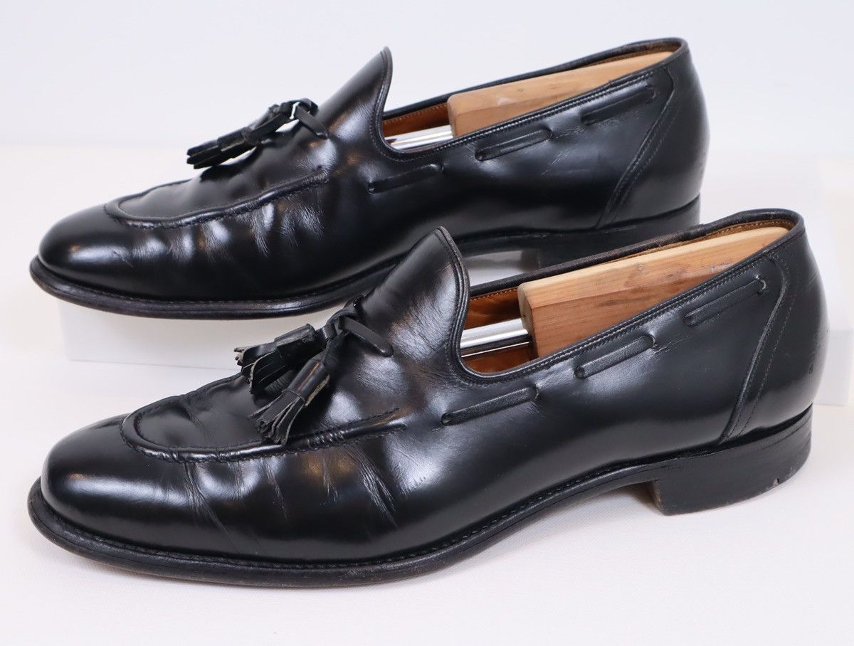 Church's Church’s Tassel Loafers 9E 9 Black Leather Made in England Size US 9 / EU 42 - 3 Thumbnail
