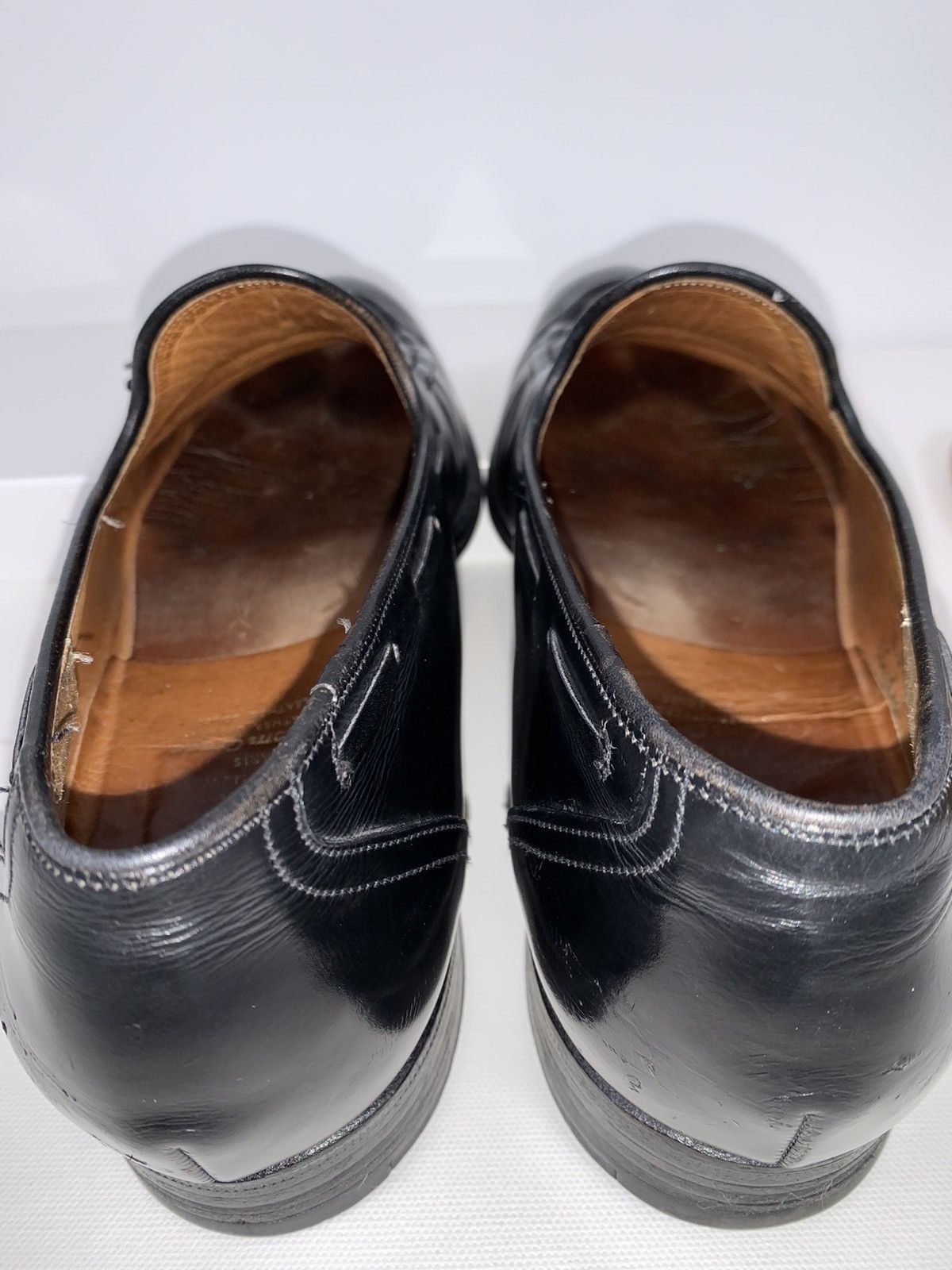 Church's Church’s Tassel Loafers 9E 9 Black Leather Made in England Size US 9 / EU 42 - 12 Thumbnail
