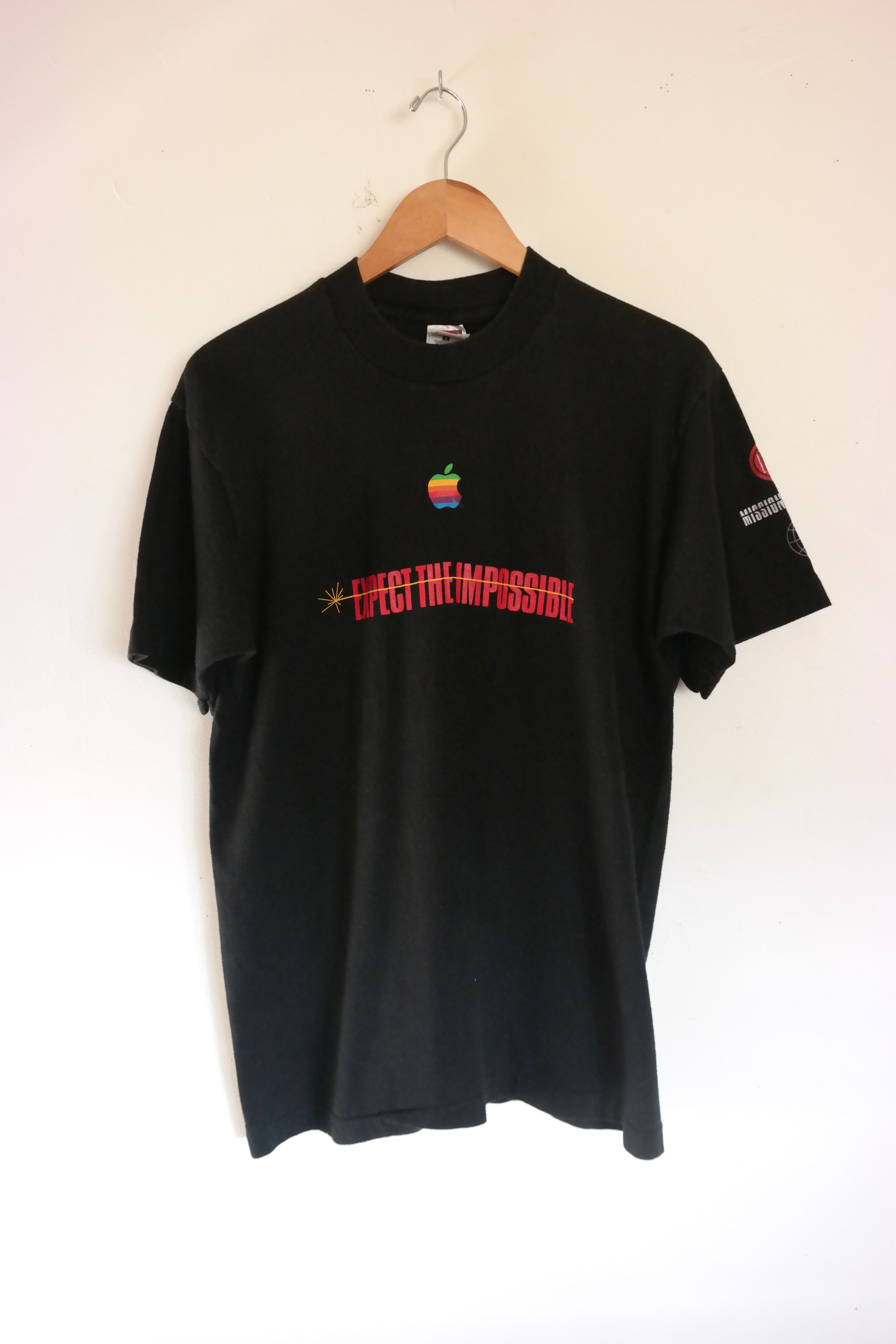 Vintage APPLE EXPECT THE IMPOSSIBLE VINTAGE T-SHIRT | Grailed