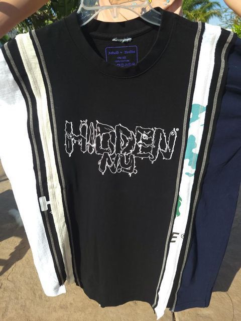 HIDDEN X NEEDLES 7 Cuts Wide Tee