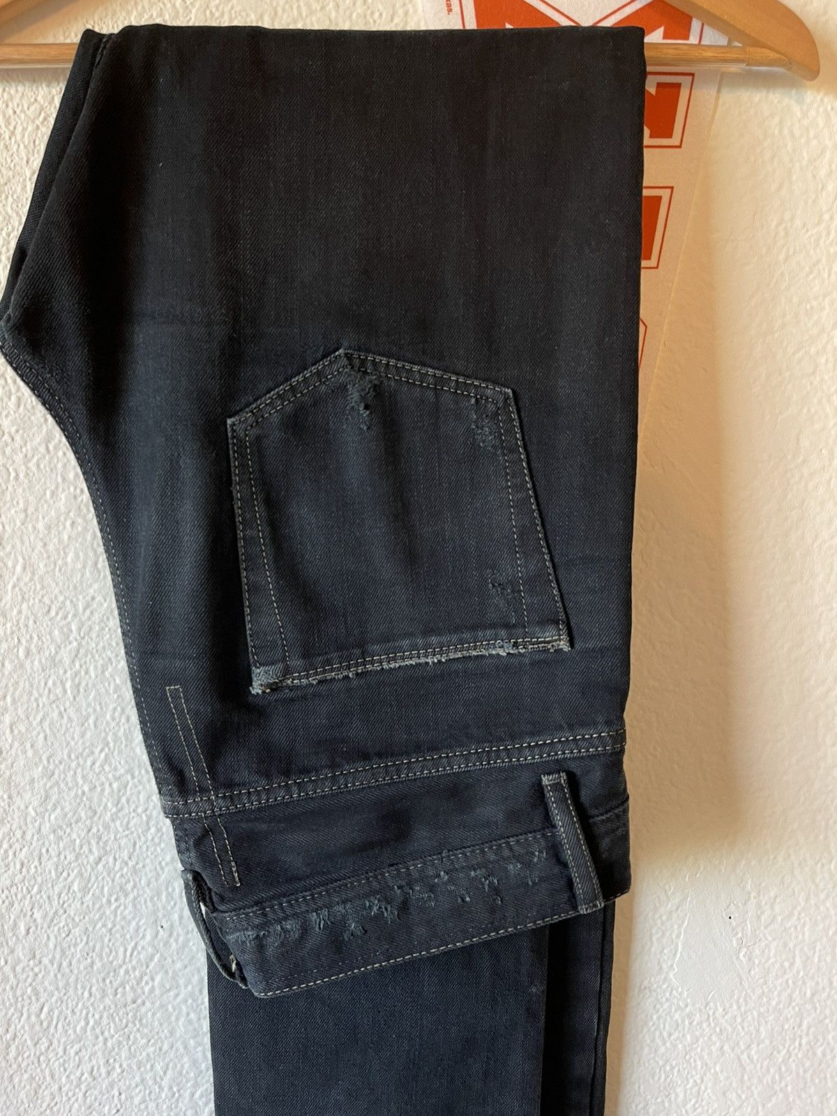 Rick Owens × Rick Owens Drkshdw DRKSHDW Archive Black Straight Jeans Size US 30 / EU 46 - 3 Thumbnail