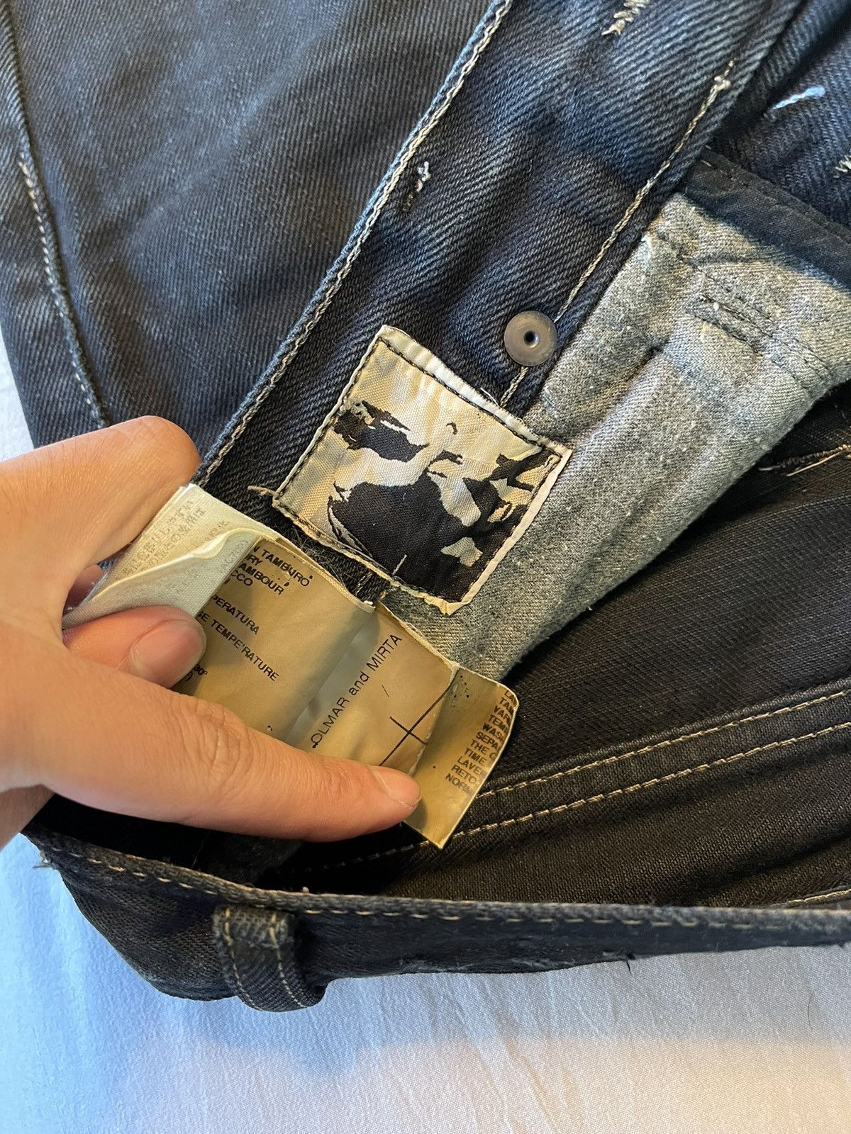 Rick Owens × Rick Owens Drkshdw DRKSHDW Archive Black Straight Jeans Size US 30 / EU 46 - 11 Thumbnail