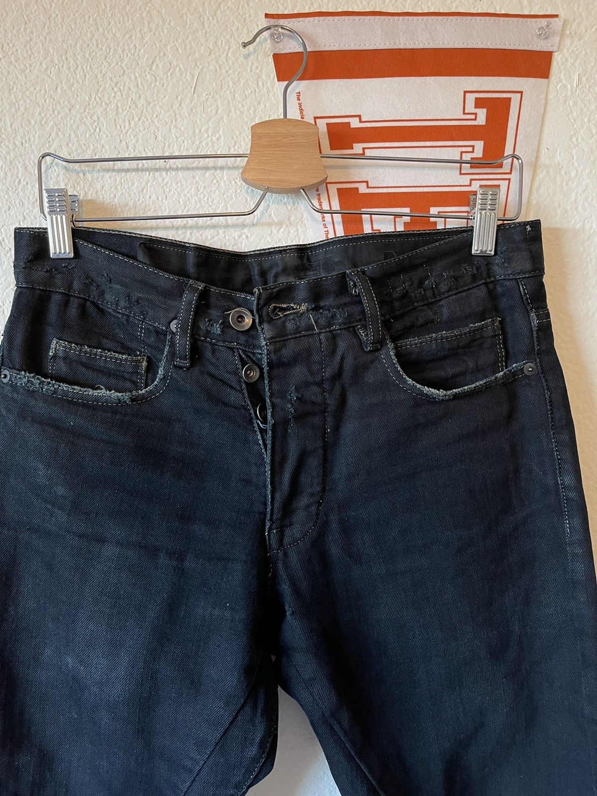 Rick Owens × Rick Owens Drkshdw DRKSHDW Archive Black Straight Jeans Size US 30 / EU 46 - 5 Thumbnail