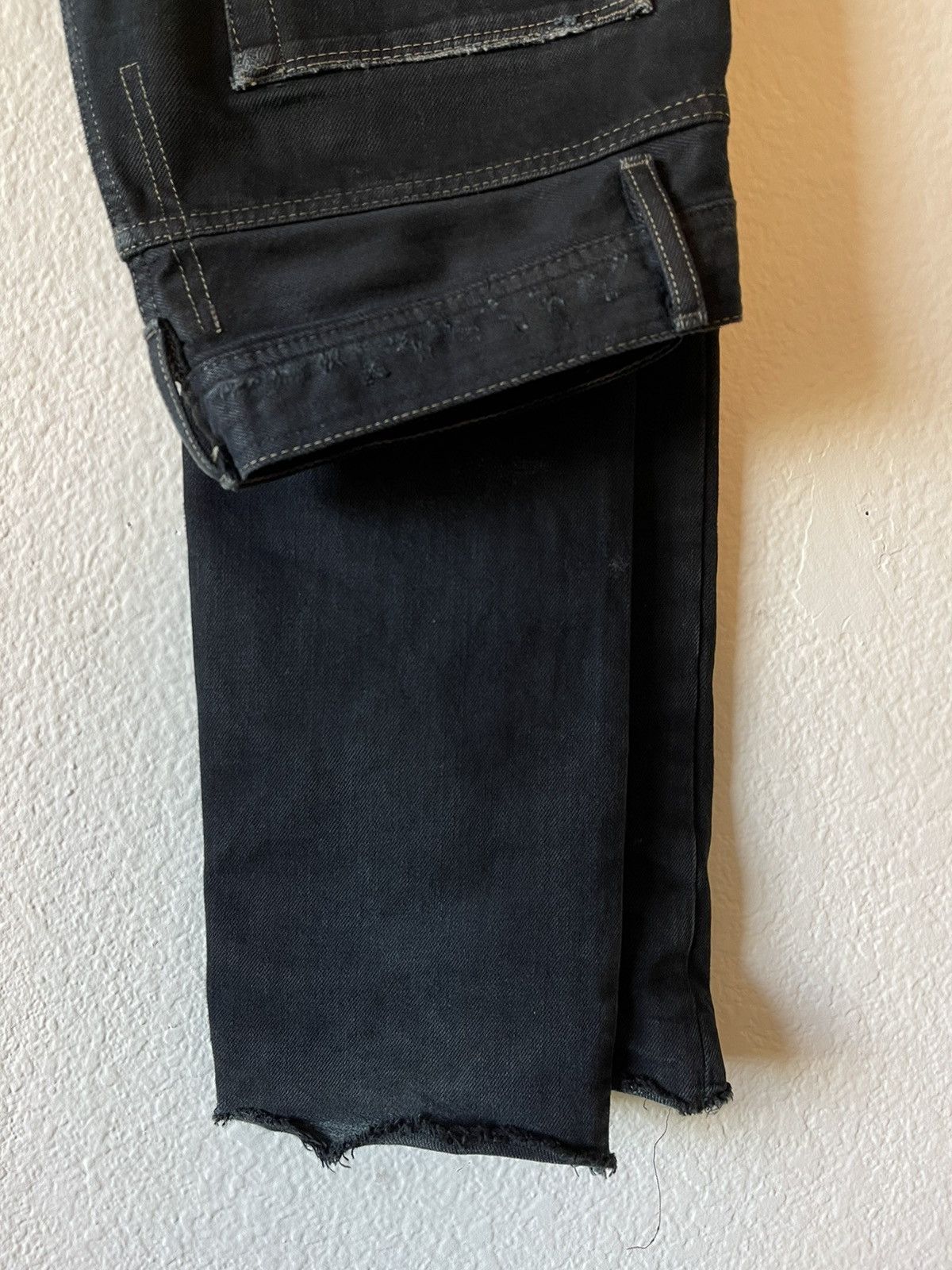 Rick Owens × Rick Owens Drkshdw DRKSHDW Archive Black Straight Jeans Size US 30 / EU 46 - 4 Thumbnail