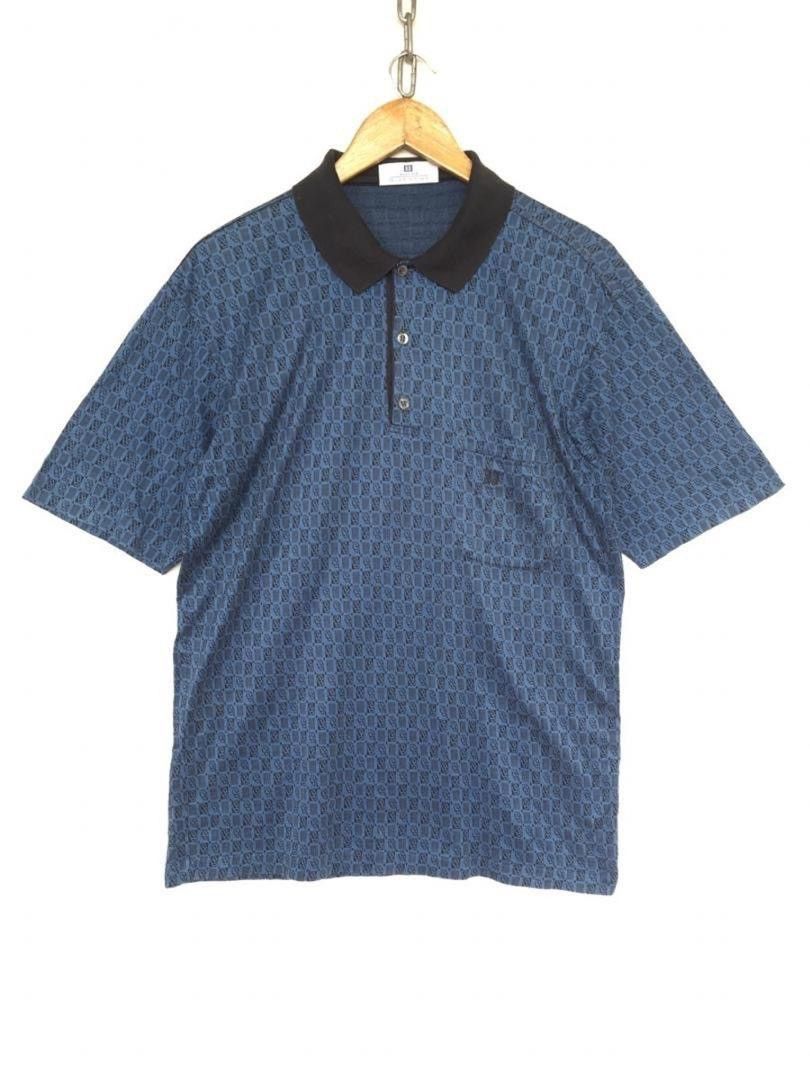 Givenchy 💥Vintage Givenchy Italy Monogram Polo Shirt Size US M / EU 48-50 / 2 - 1 Thumbnail