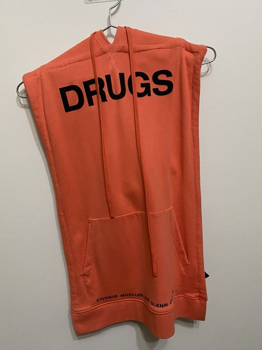 Raf Simons Raf Simons Drugs Panel Hoodie | Grailed