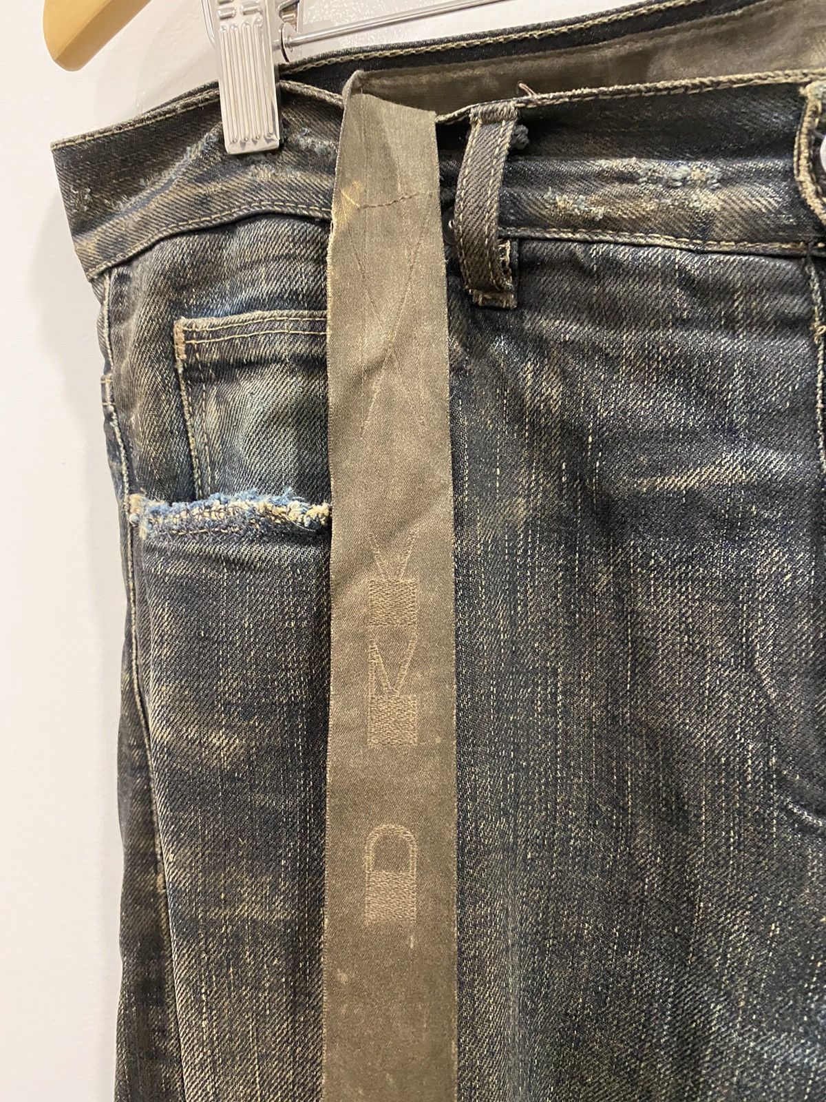 Rick Owens Drkshdw Rick Owens Olmar & Mirta Detroit Cut Denim Size US 32 / EU 48 - 6 Thumbnail