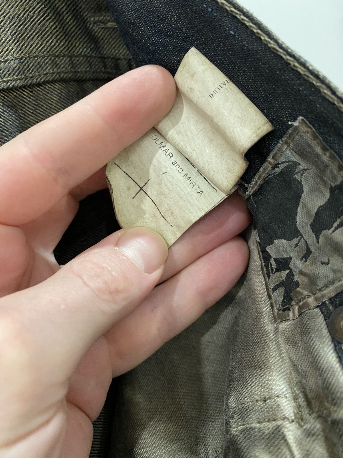 Rick Owens Drkshdw Rick Owens Olmar & Mirta Detroit Cut Denim Size US 32 / EU 48 - 11 Thumbnail
