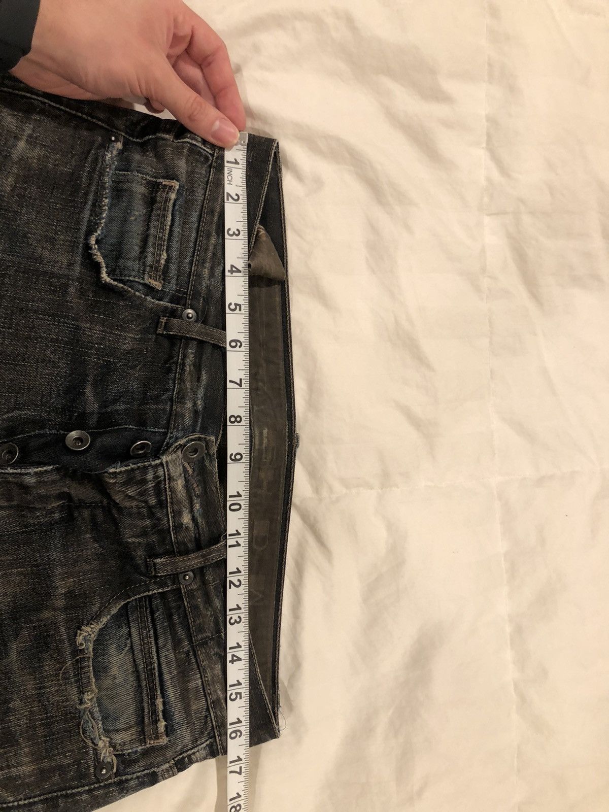Rick Owens Drkshdw Rick Owens Olmar & Mirta Detroit Cut Denim Size US 32 / EU 48 - 14 Thumbnail