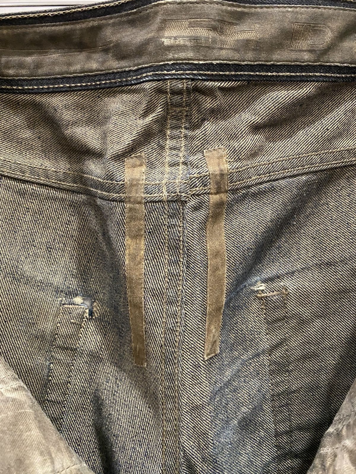 Rick Owens Drkshdw Rick Owens Olmar & Mirta Detroit Cut Denim Size US 32 / EU 48 - 9 Thumbnail