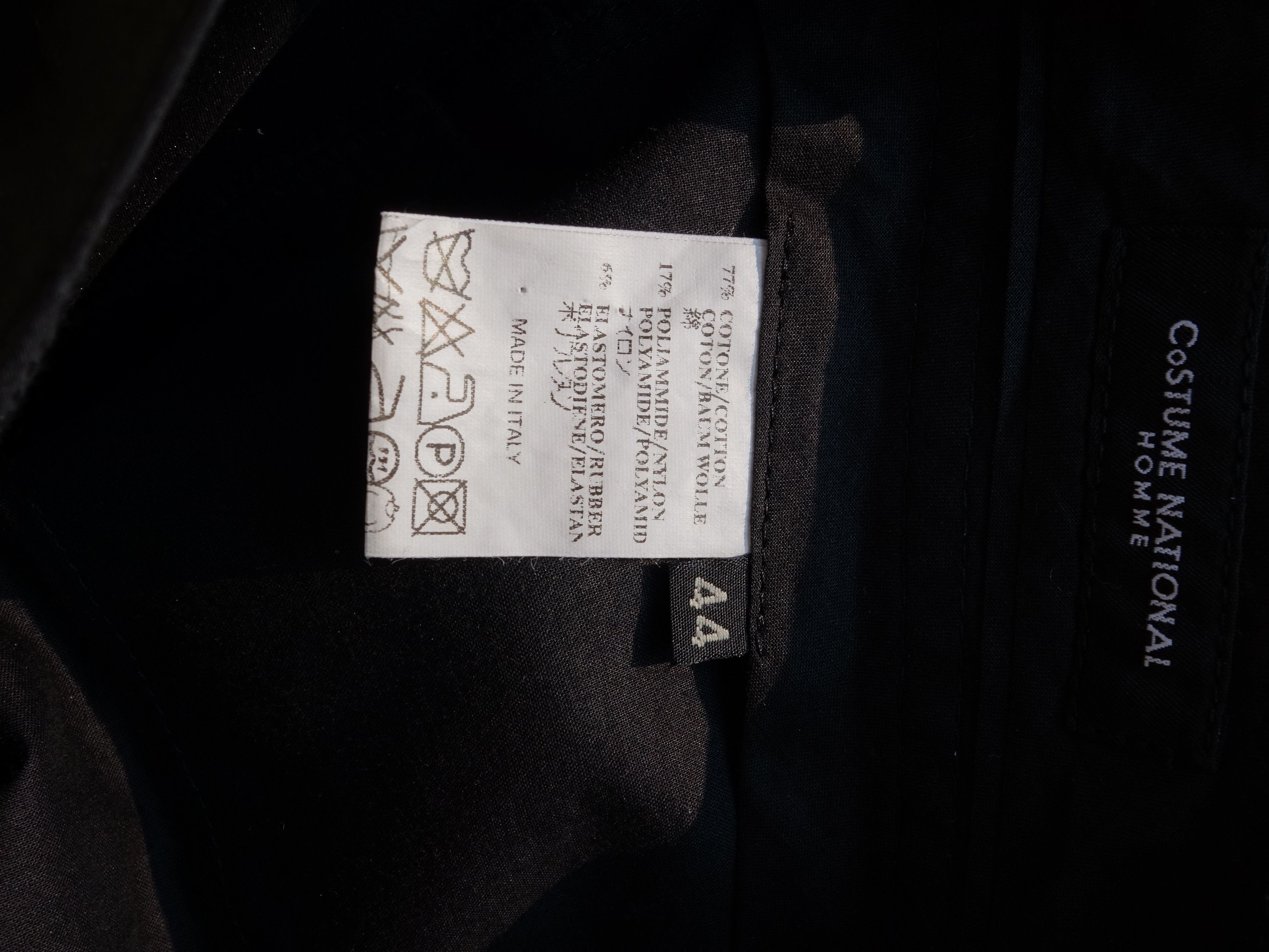 Costume National C'N'C Slim Stretch Trouser Size US 32 / EU 48 - 5 Thumbnail