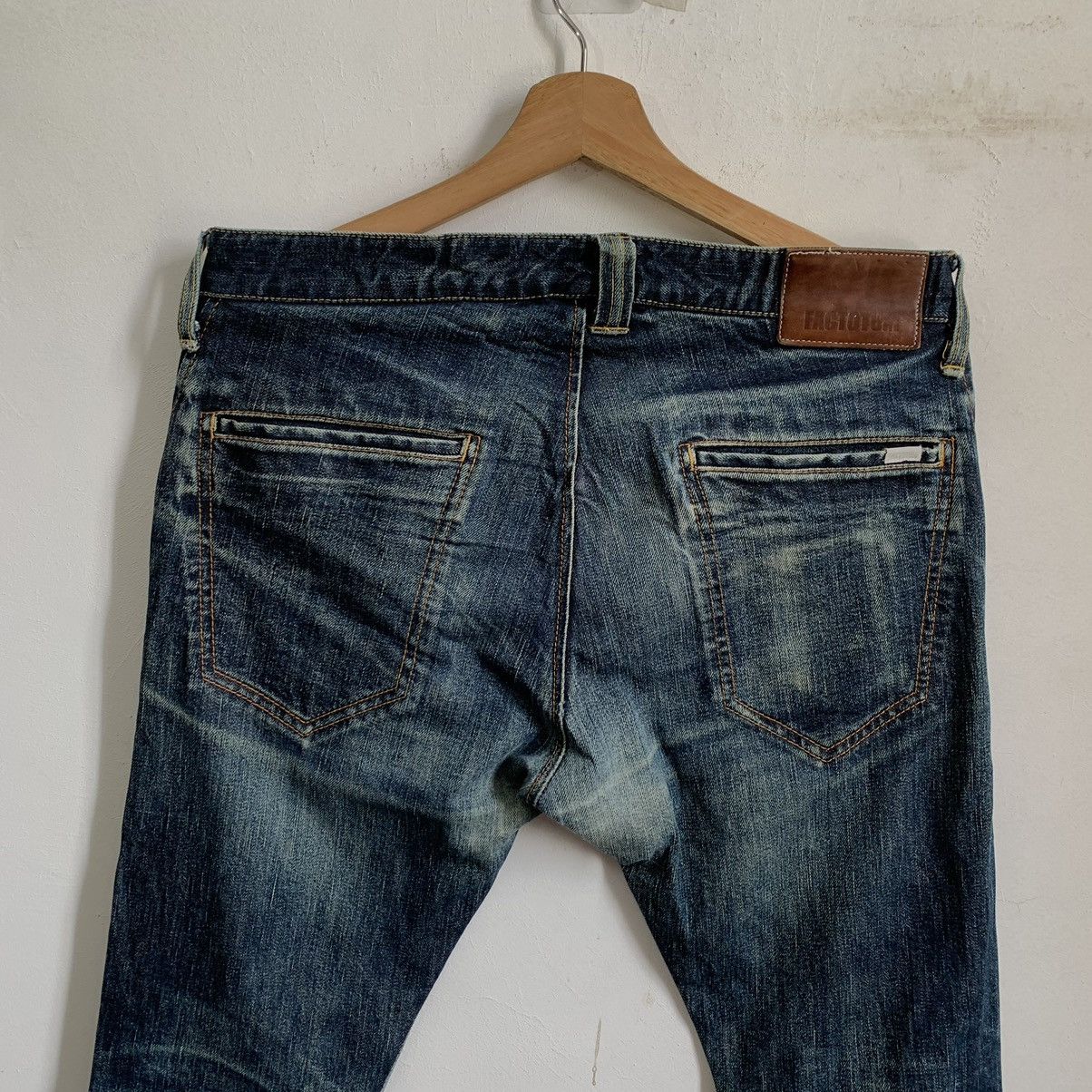 FACTOTUM Factotum Made in Japan Selvedge Denim Jeans Size US 33 - 9 Thumbnail