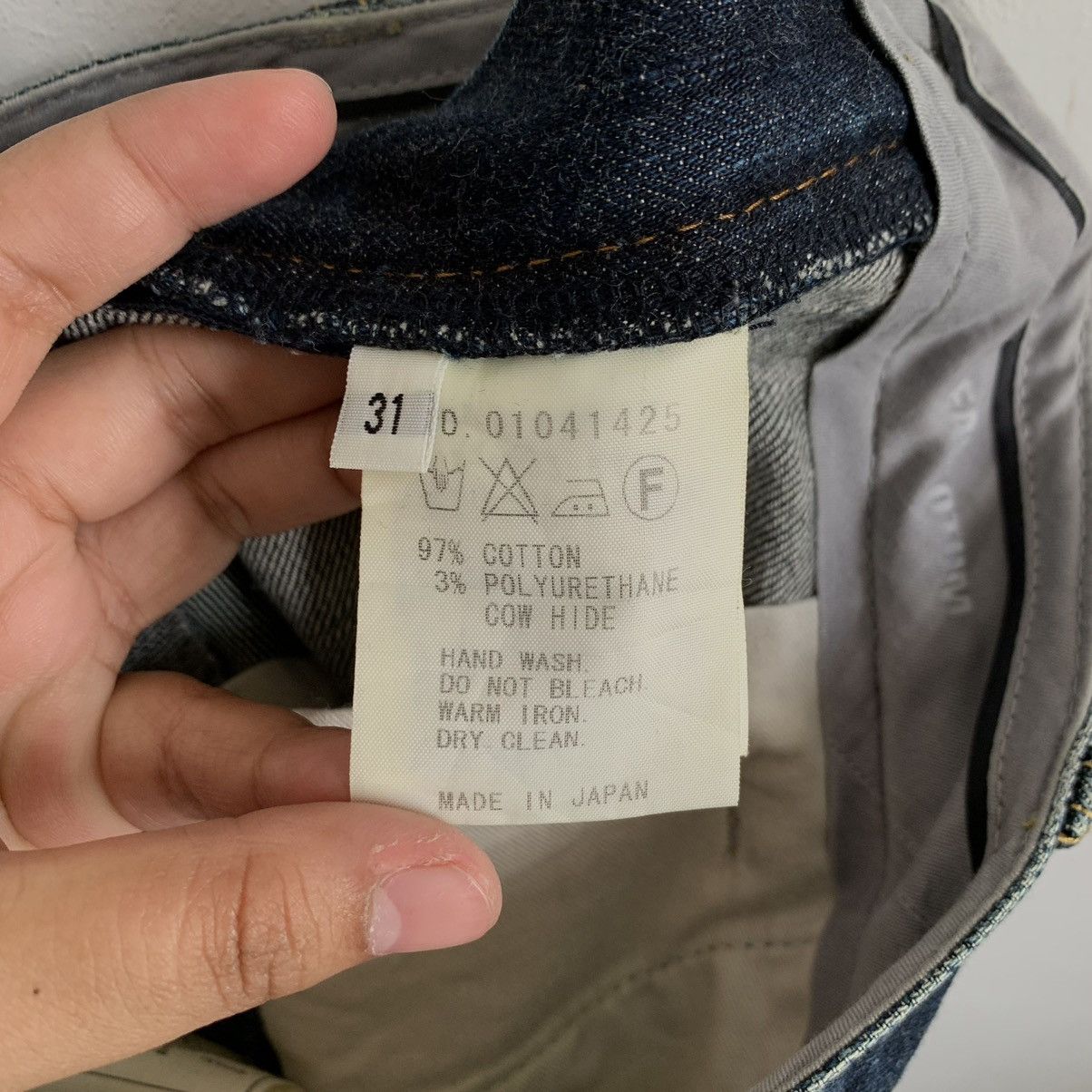 FACTOTUM Factotum Made in Japan Selvedge Denim Jeans Size US 33 - 14 Thumbnail