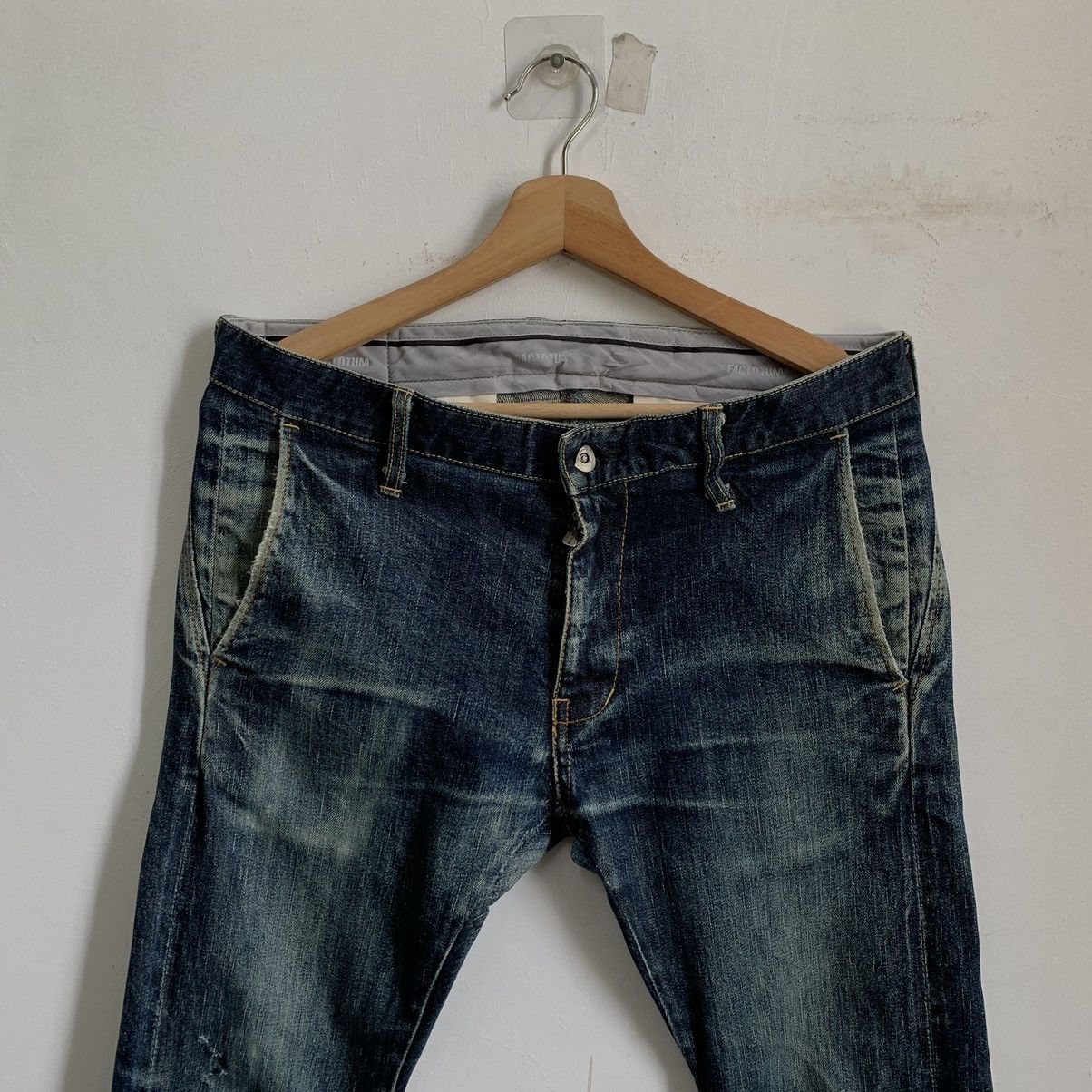 FACTOTUM Factotum Made in Japan Selvedge Denim Jeans Size US 33 - 3 Thumbnail