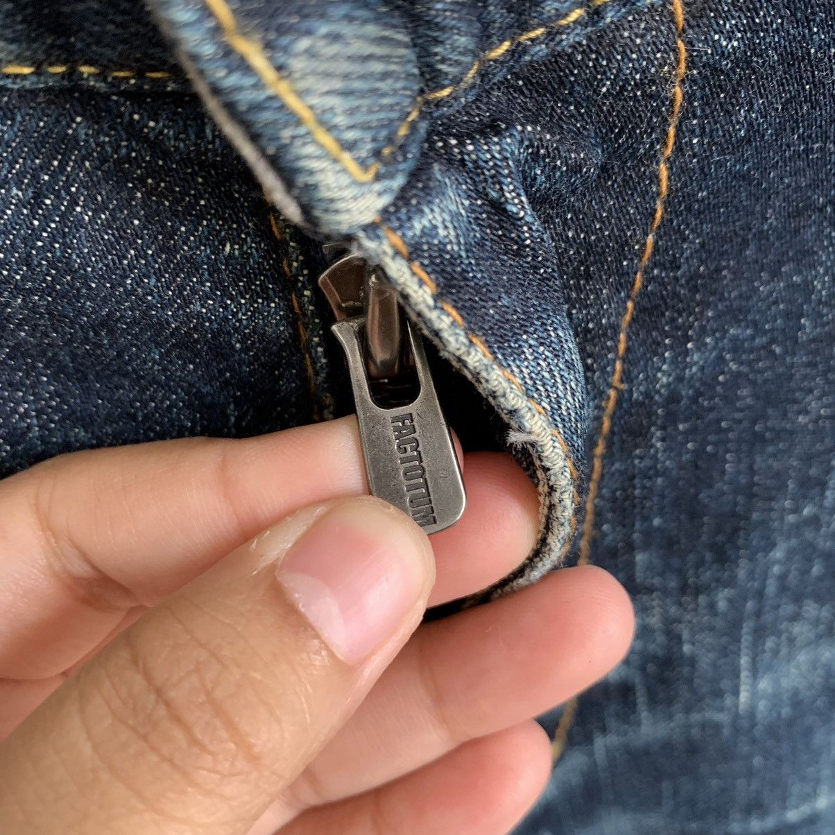 FACTOTUM Factotum Made in Japan Selvedge Denim Jeans Size US 33 - 6 Thumbnail