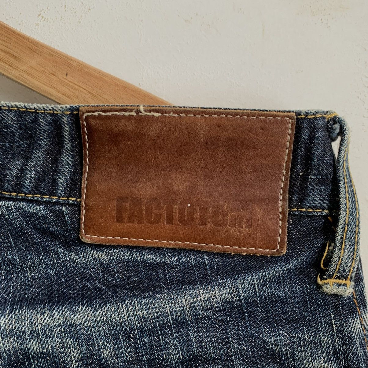 FACTOTUM Factotum Made in Japan Selvedge Denim Jeans Size US 33 - 11 Thumbnail