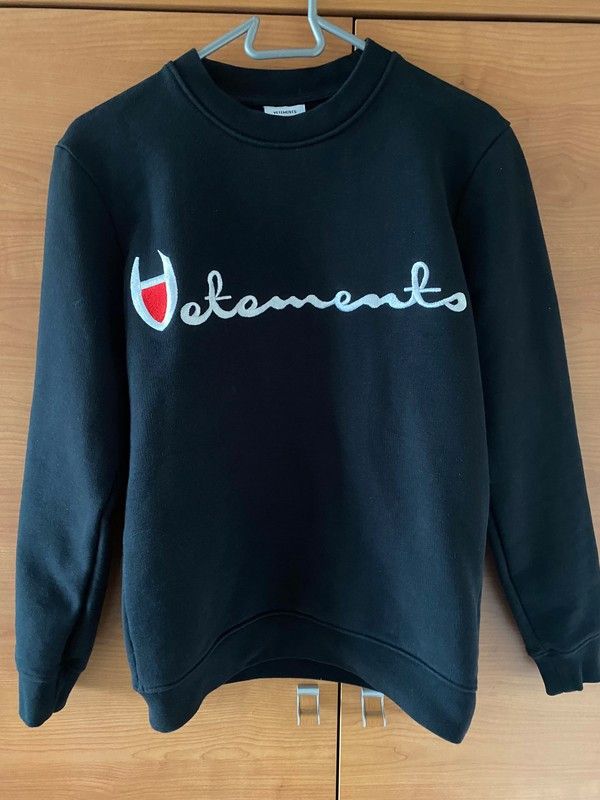 Vetements Champion Crewneck | Grailed