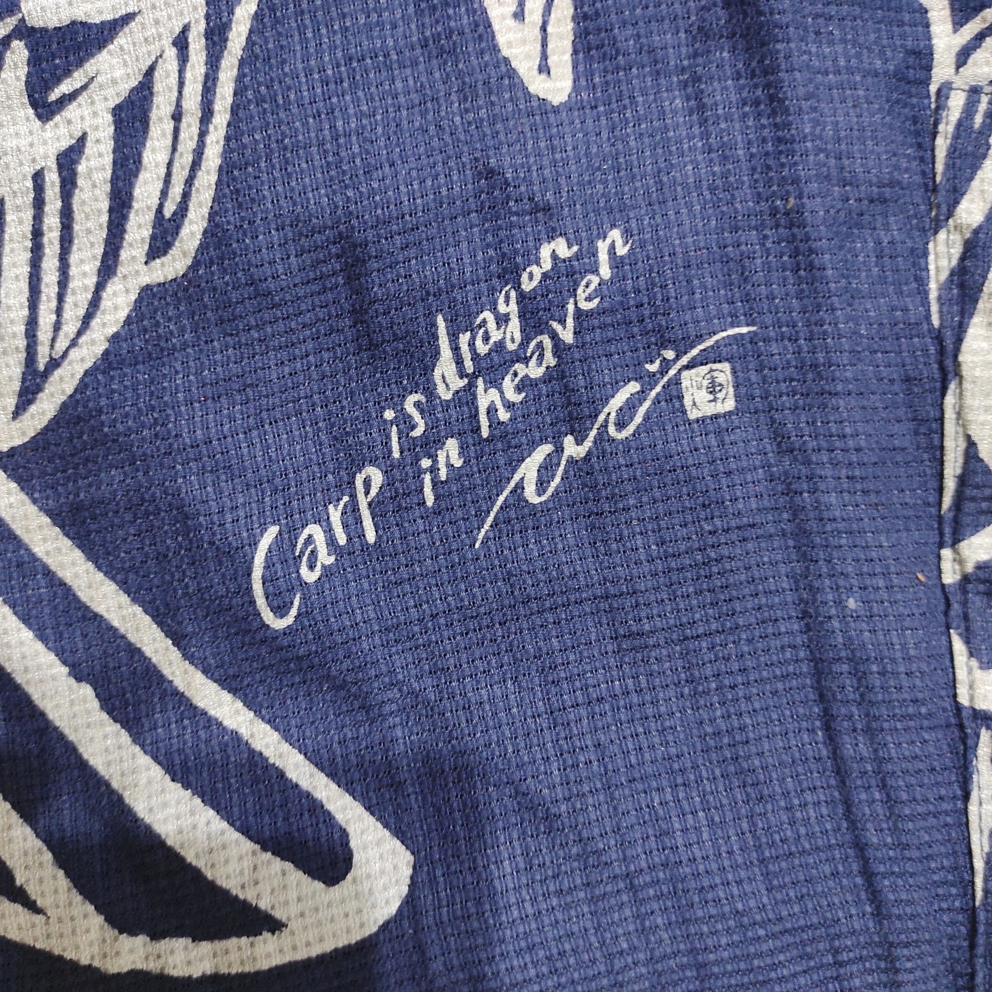 Japanese Brand JAPANES POP TEXTILE DESIGN BY SOUSOU HAND PRINTED IN KYOTO Size US 29 - 16 Thumbnail