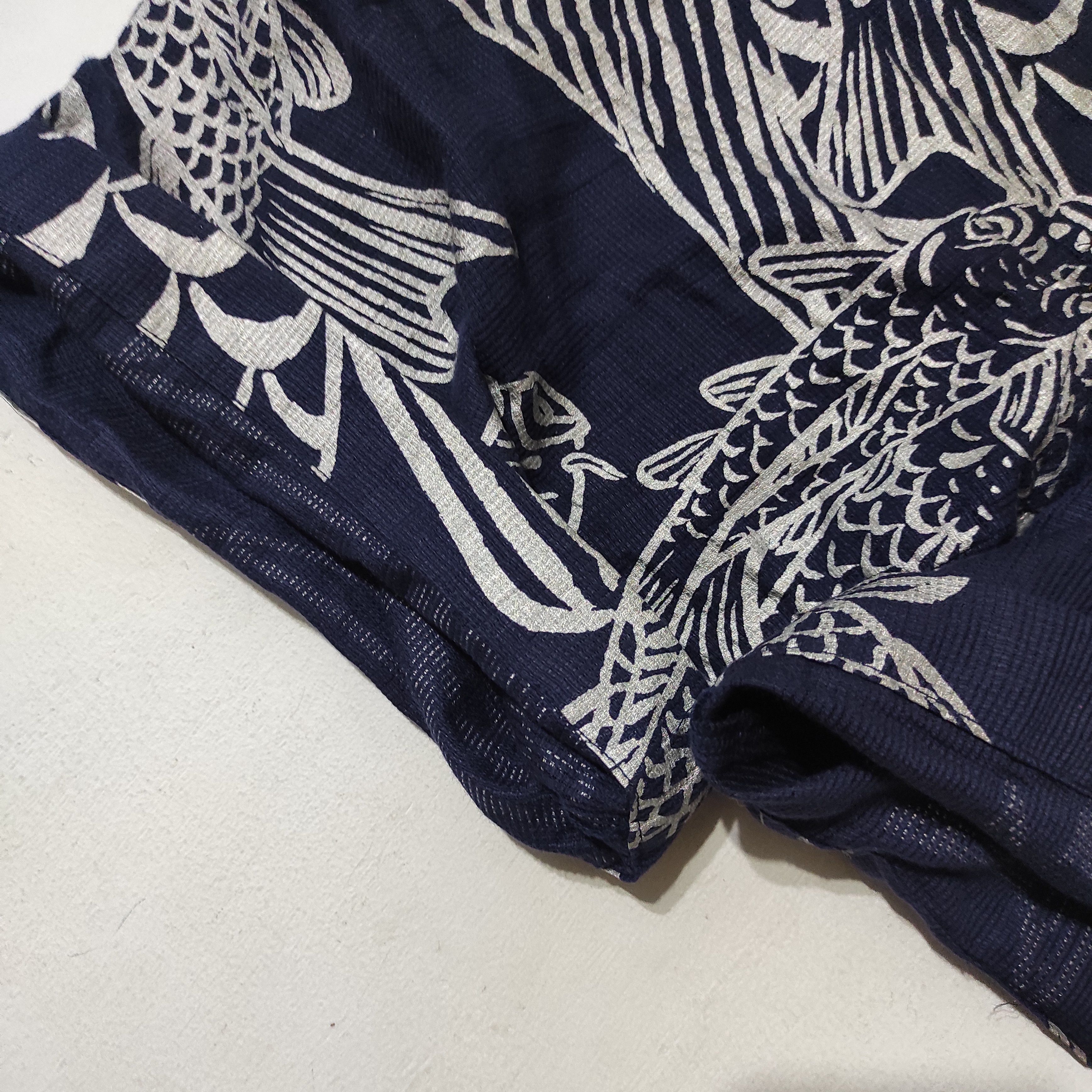 Japanese Brand JAPANES POP TEXTILE DESIGN BY SOUSOU HAND PRINTED IN KYOTO Size US 29 - 7 Thumbnail