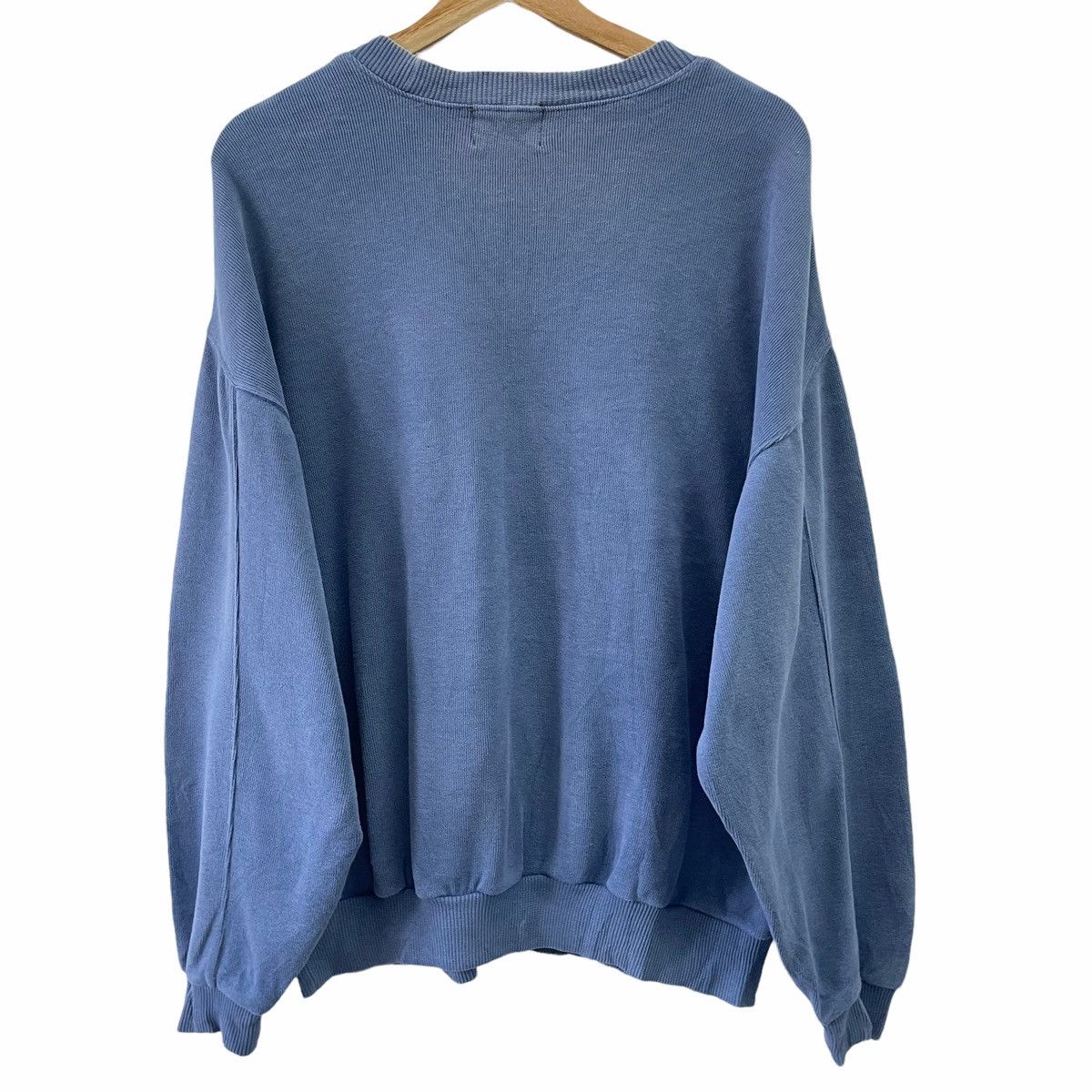 Designer × Vintage 💥 ENRICO ALBANI EMBROIDERED LOGO SPELLOUT SWEATSHIRT Size US L / EU 52-54 / 3 - 5 Thumbnail