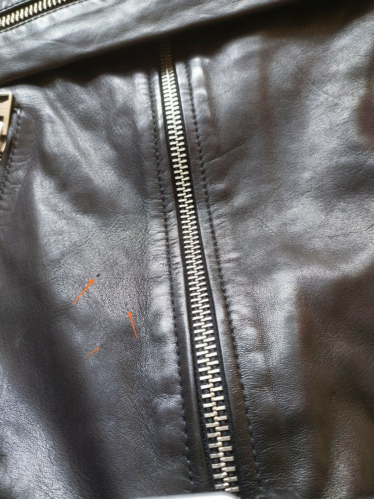 Allsaints Allsaints Rigg leather biker Jacket $535 Size US L / EU 52-54 / 3 - 3 Thumbnail