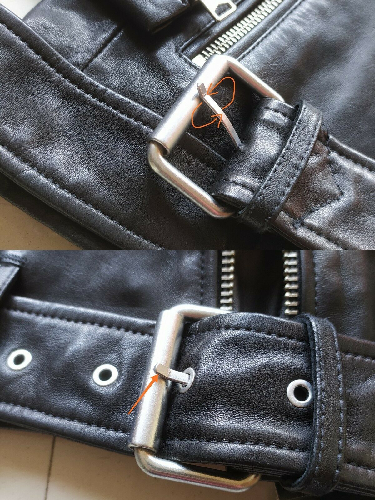Allsaints Allsaints Rigg leather biker Jacket $535 Size US L / EU 52-54 / 3 - 9 Thumbnail
